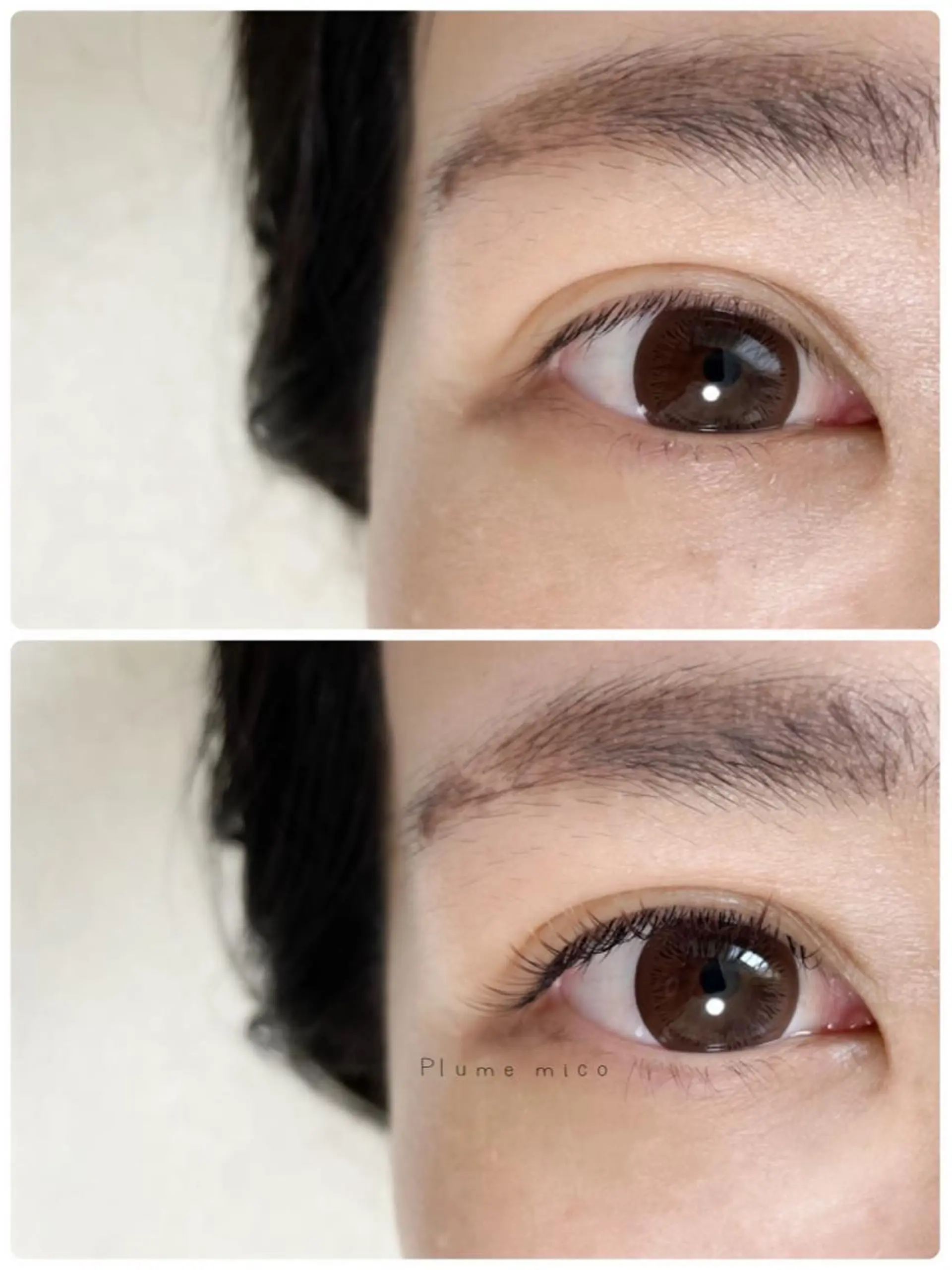 マツエク・マツパ Plume micoのマツエク・マツパデザイン