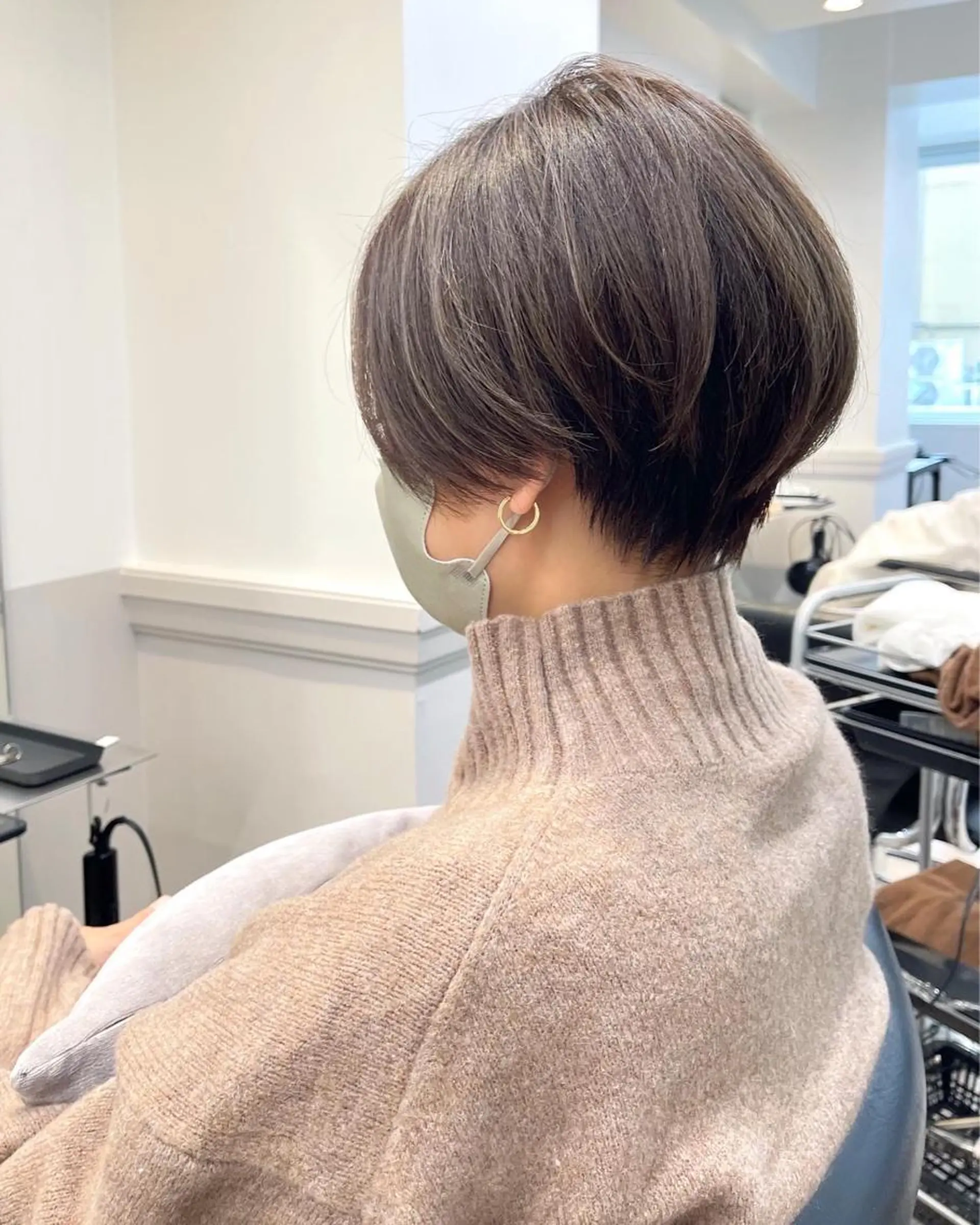 ショート GRAFF  hair GINZA所属・オカダ ノゾミのヘアスタイル