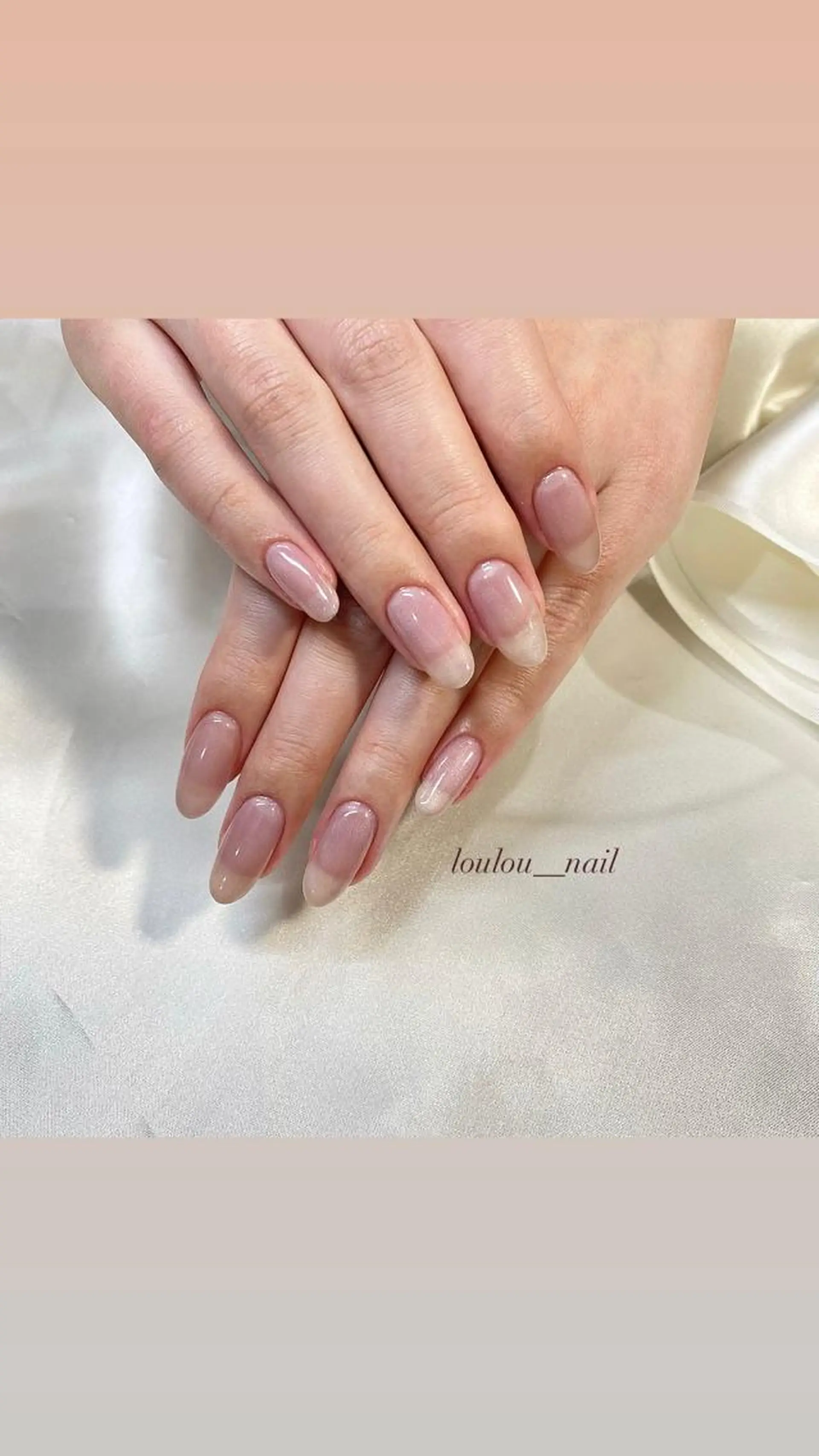 ネイル マグネットネイル ピンク loulou   _nail所属・葛西 知佳のネイルデザイン