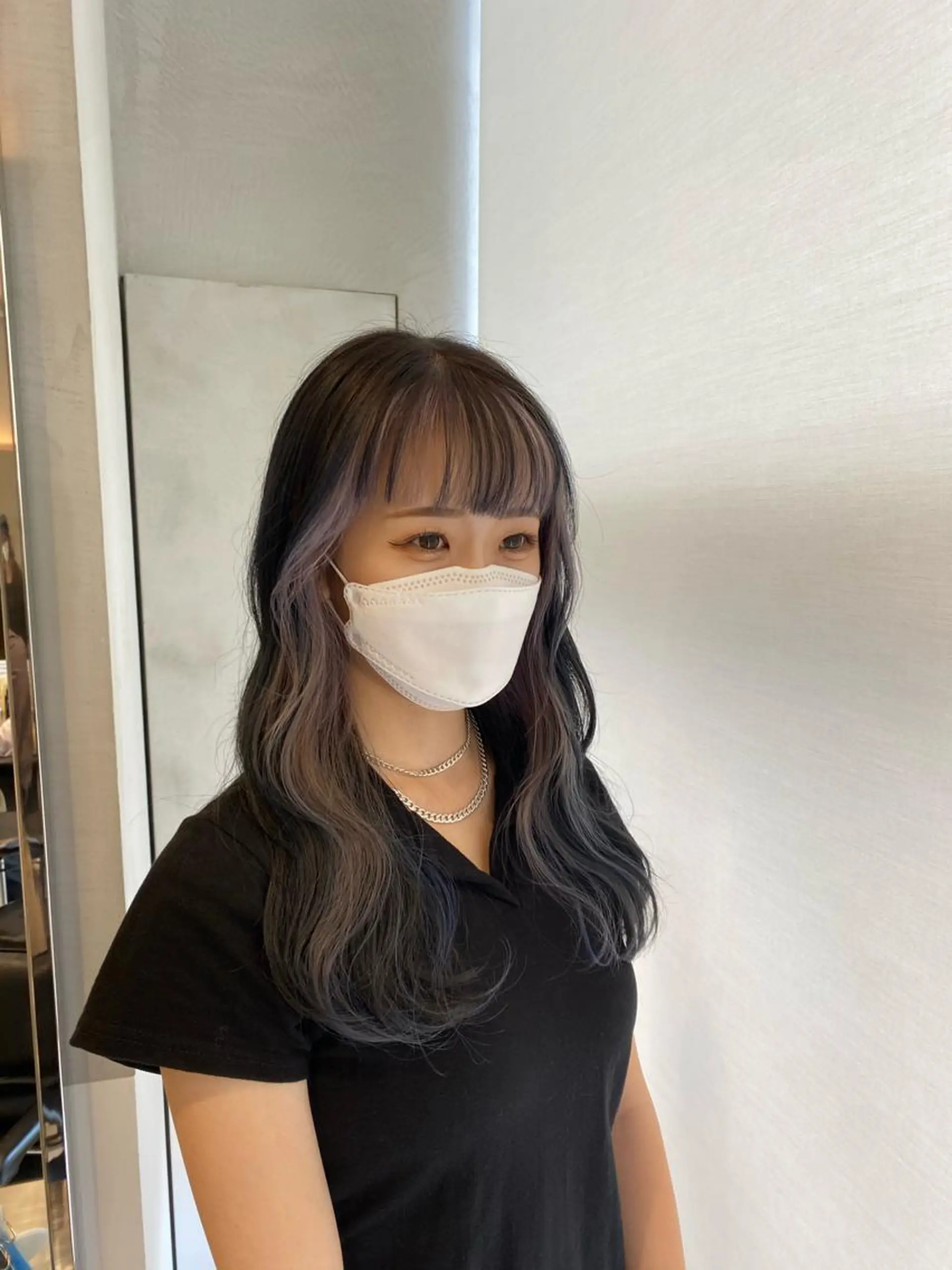 ロング カラー ヘアカラー トリートメント ヘアセット ナチュラル/韓国💎 haruka 💎のヘアスタイル