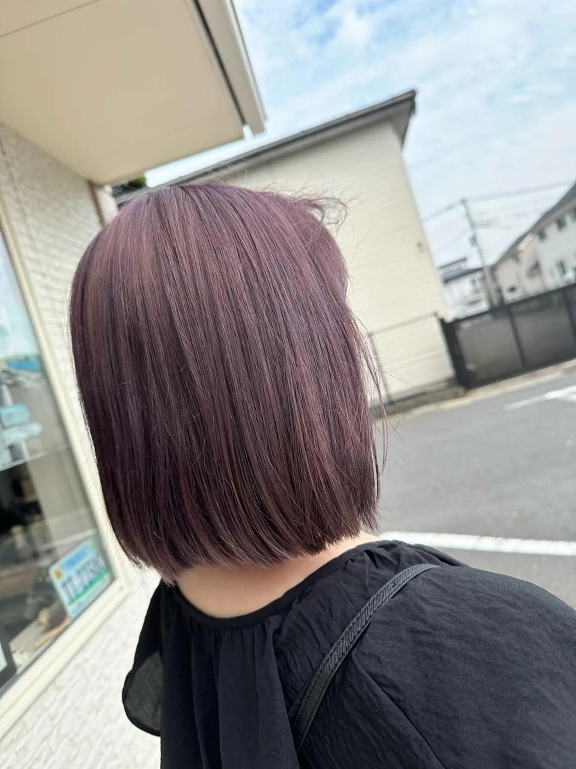 ショート カラー 🪼高評価🪼 💎柴崎の藤咲💎のヘアスタイル