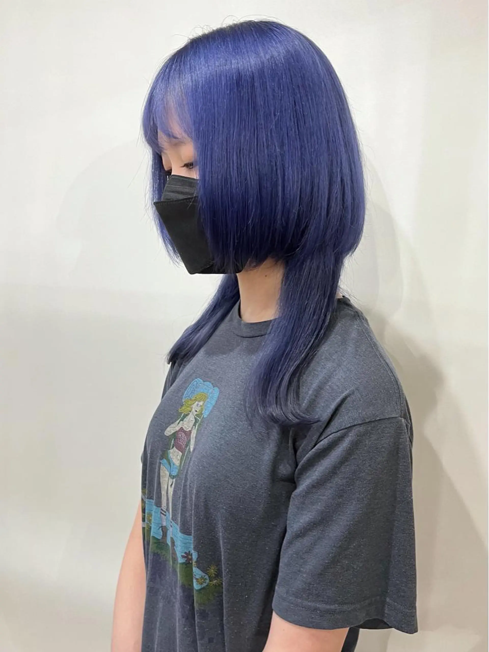 カラー white.梅田 デザインカラー🦄のヘアスタイル