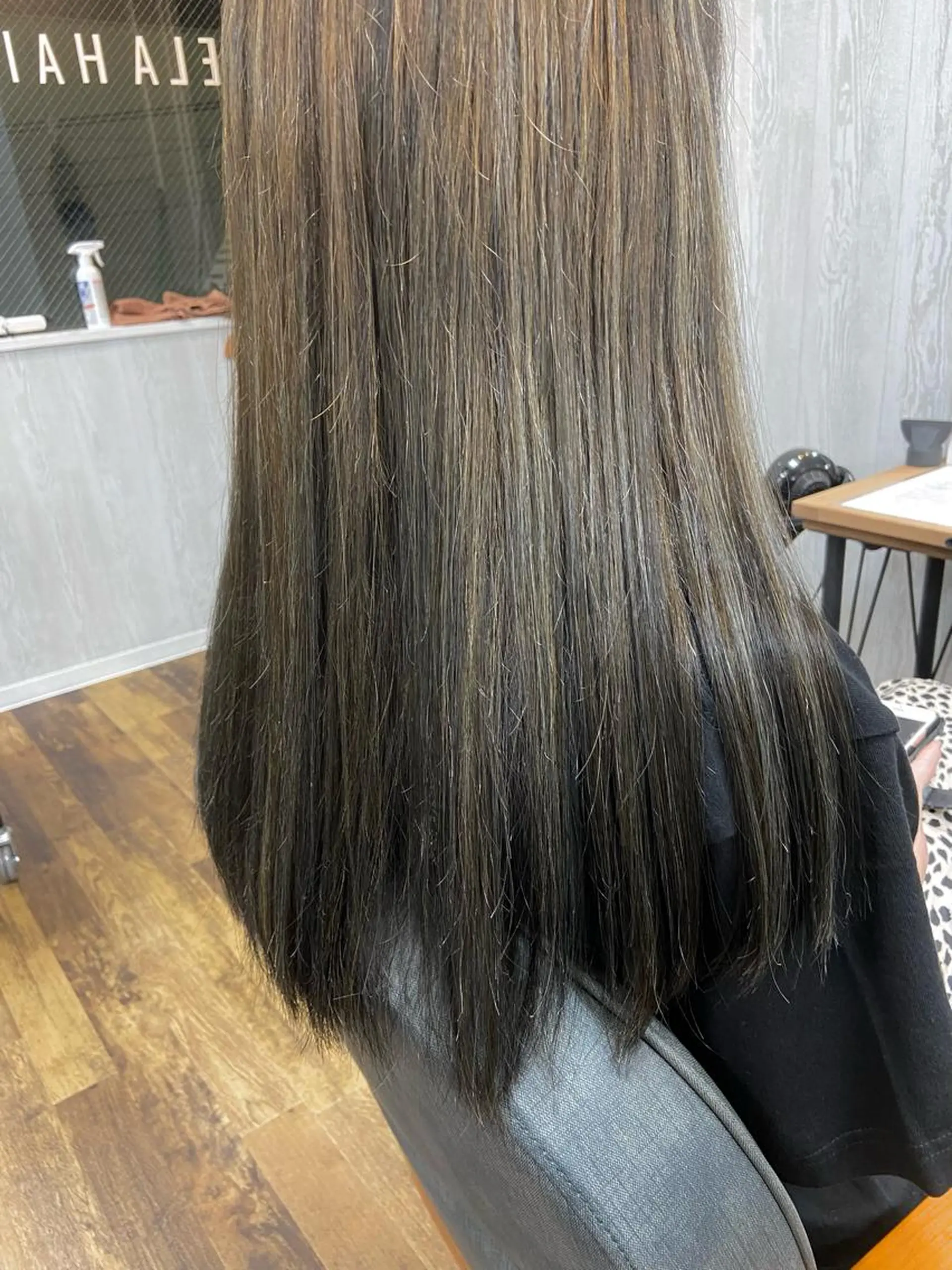 ロング カット 縮毛矯正 トリートメント TELA HAIR 南柏店のヘアスタイル