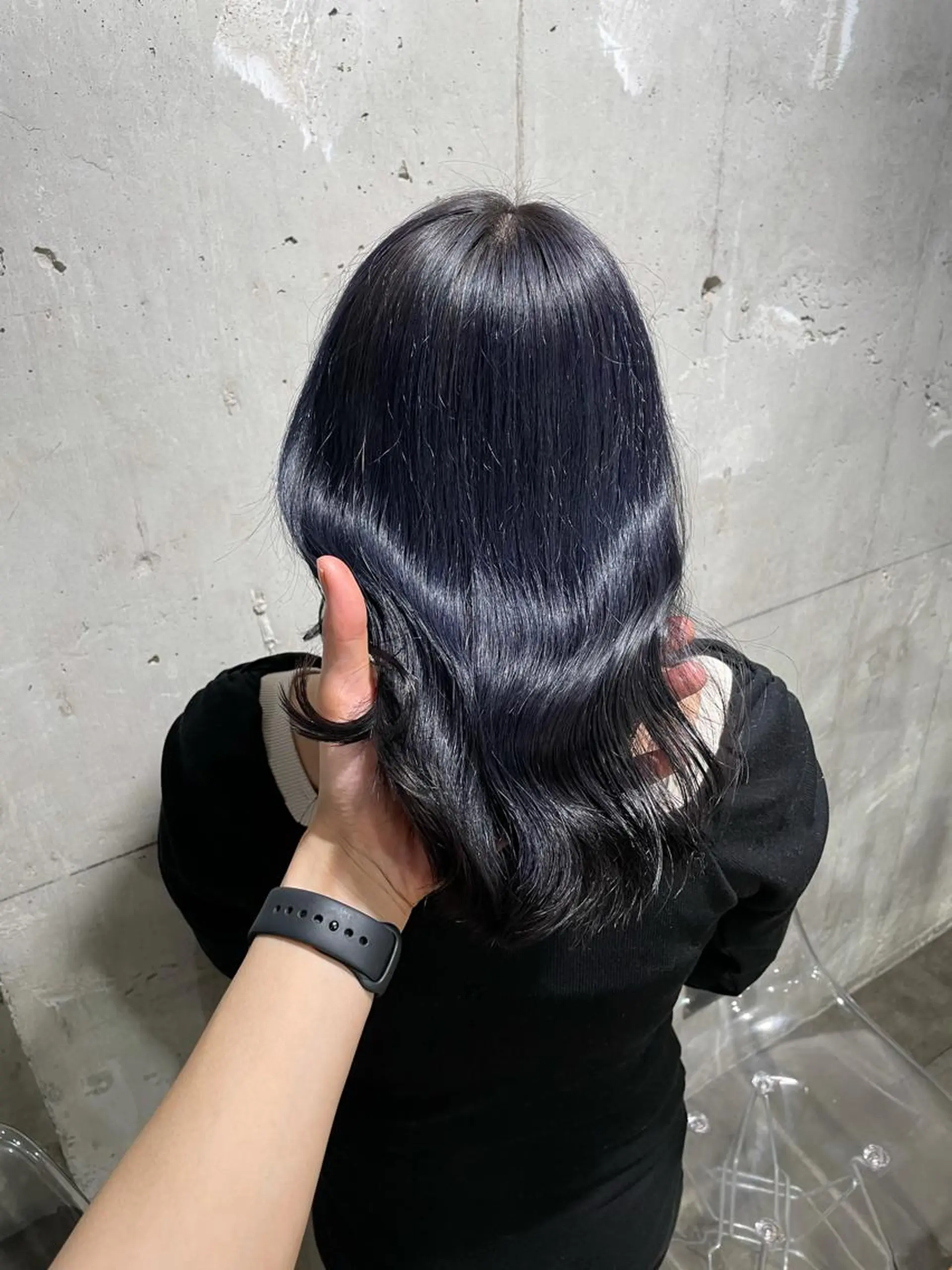 ミディアム カラー ベージュカラー💖 やすひろのヘアスタイル