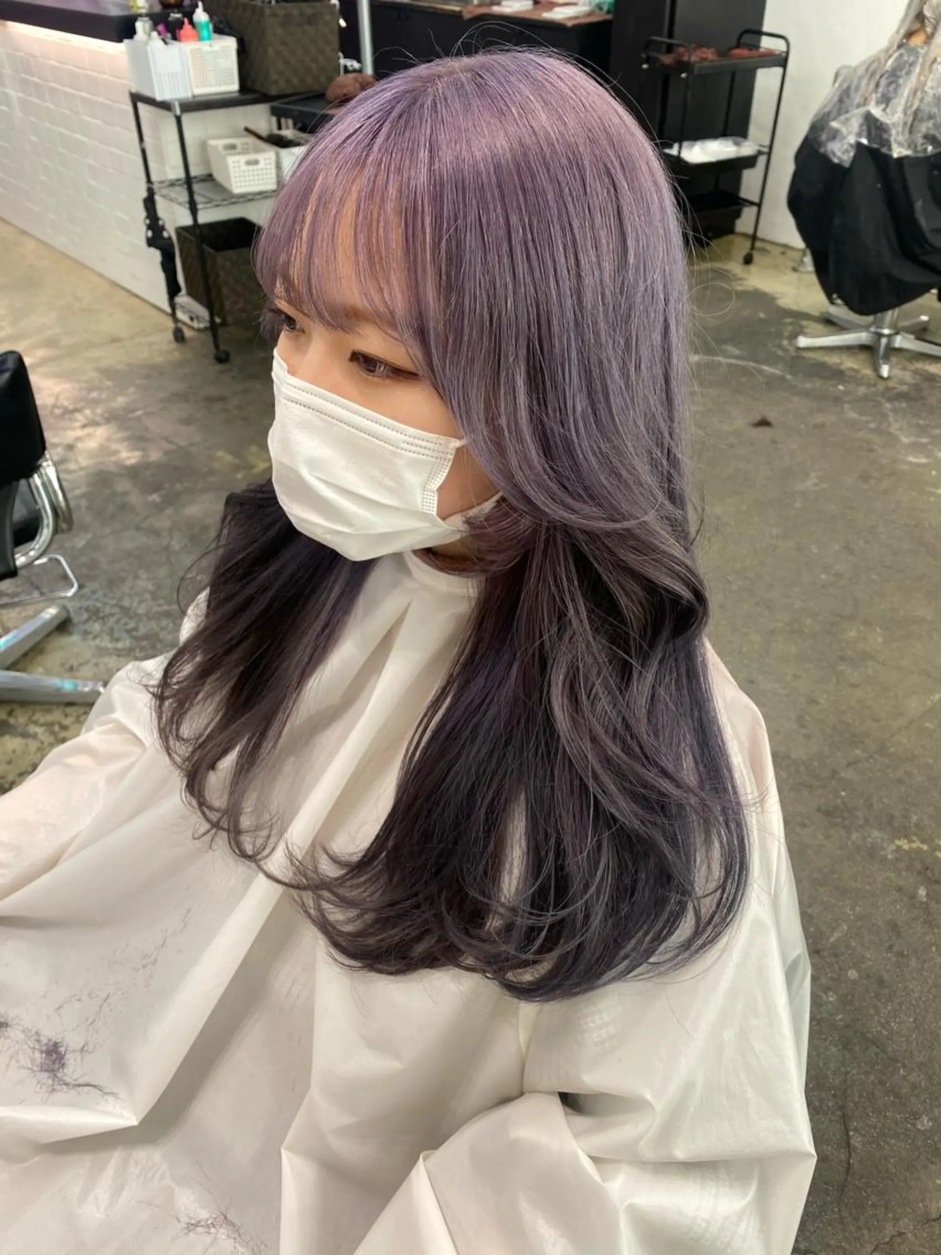 ロング カラー 💗💗韓国レイヤー yu-ki💗💗のヘアスタイル