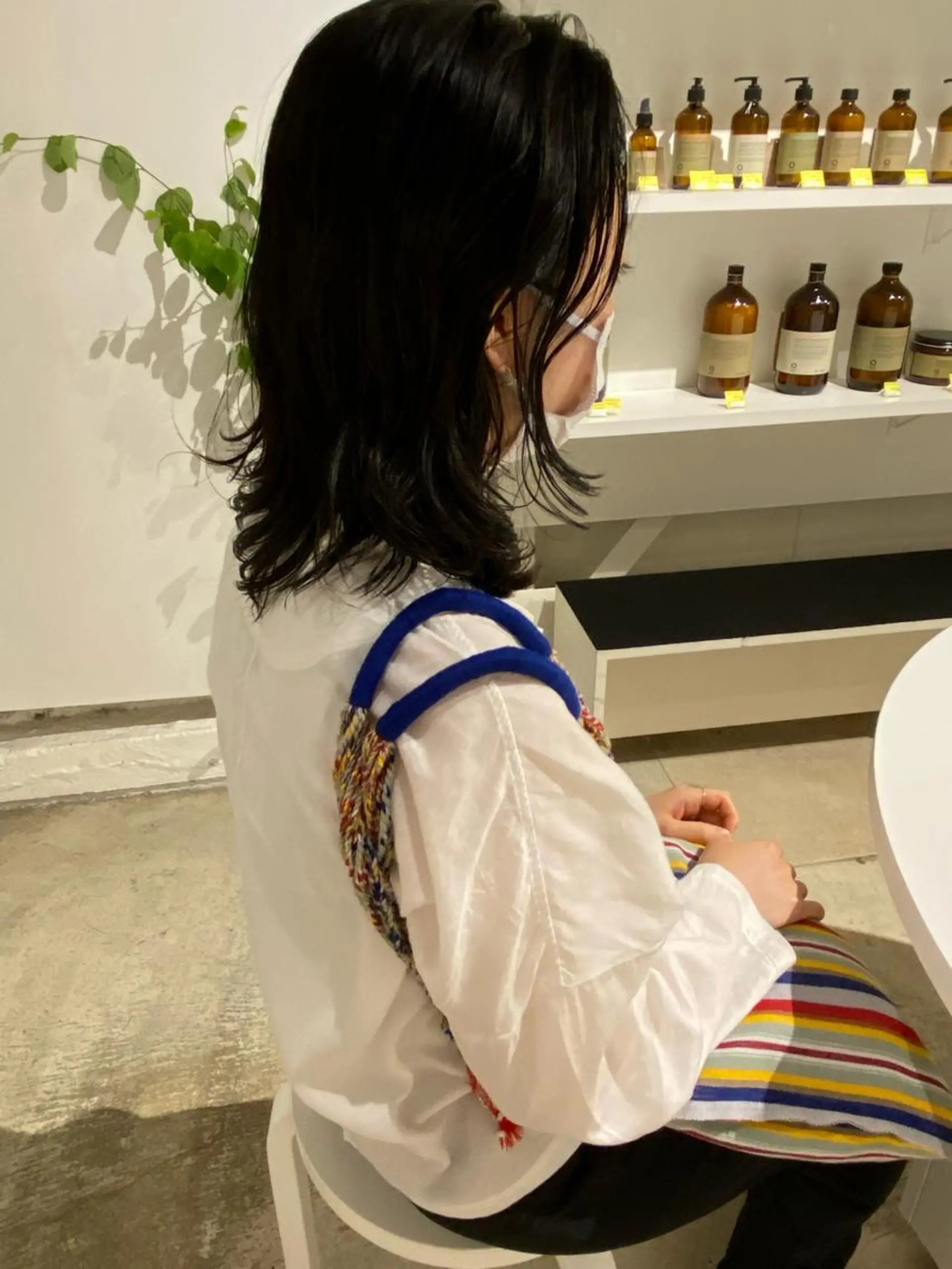 セミロング ヘアカラー &72 takiのヘアスタイル