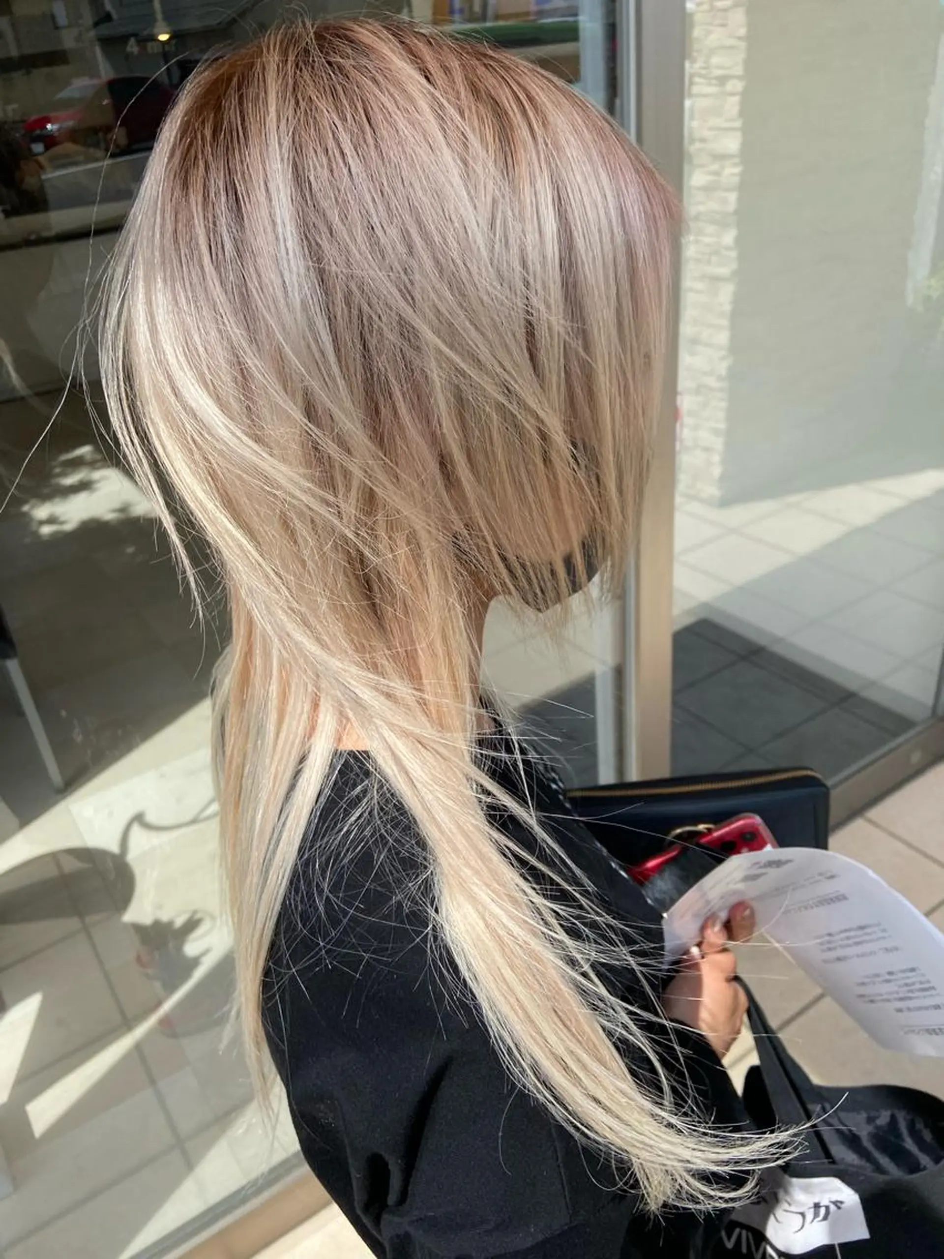 ショート シールエクステ エクステ ハイライト 韓国風ヘア ショートヘア 杉木 勝太のヘアスタイル