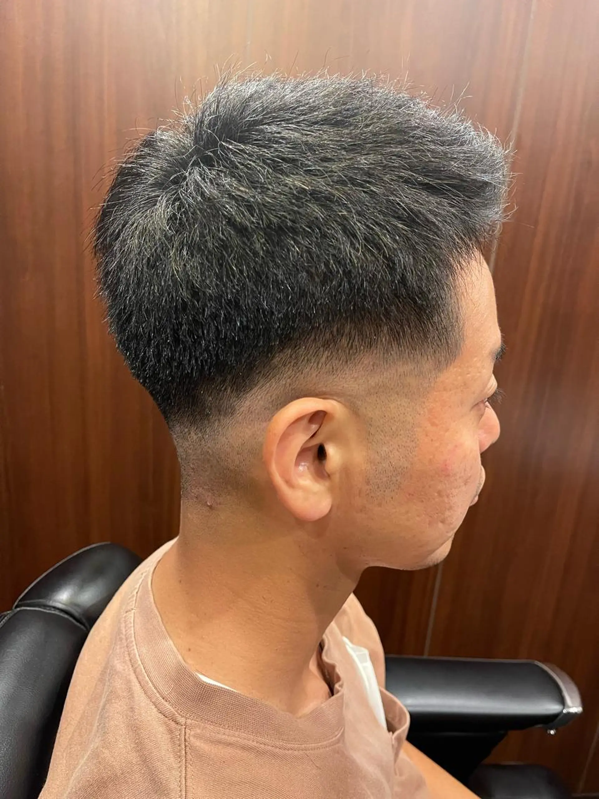 ショート メンズ 大久保 竣太のヘアスタイル