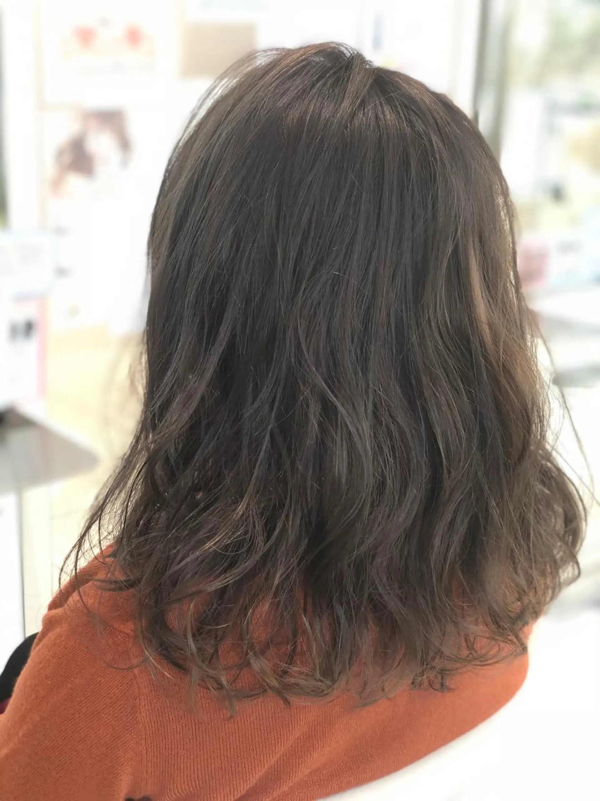 セミロング 福元 保雄のヘアスタイル