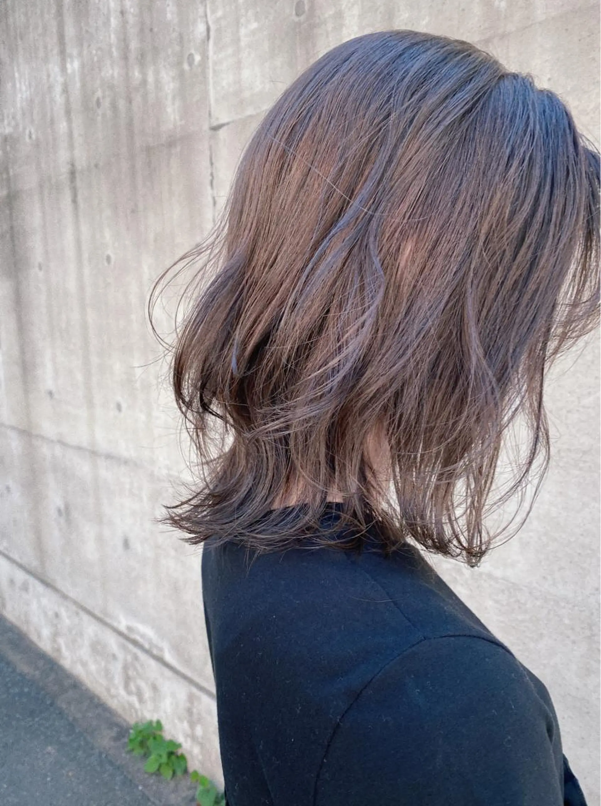 ミディアム カラー ヨシモトリョウ 髪質改善/美髪のヘアスタイル