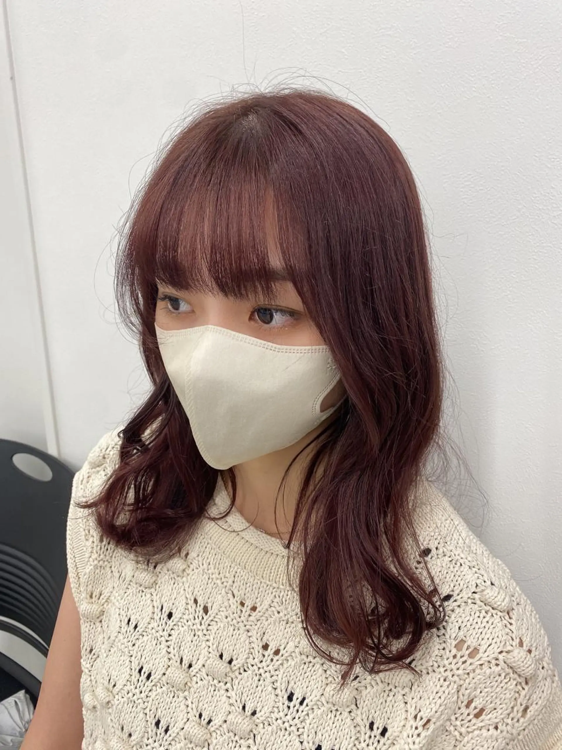 セミロング カット トリートメント ヘッドスパ ヘアセット ♡上品韓国髪♡ブラ ウン/SAYATOのヘアスタイル