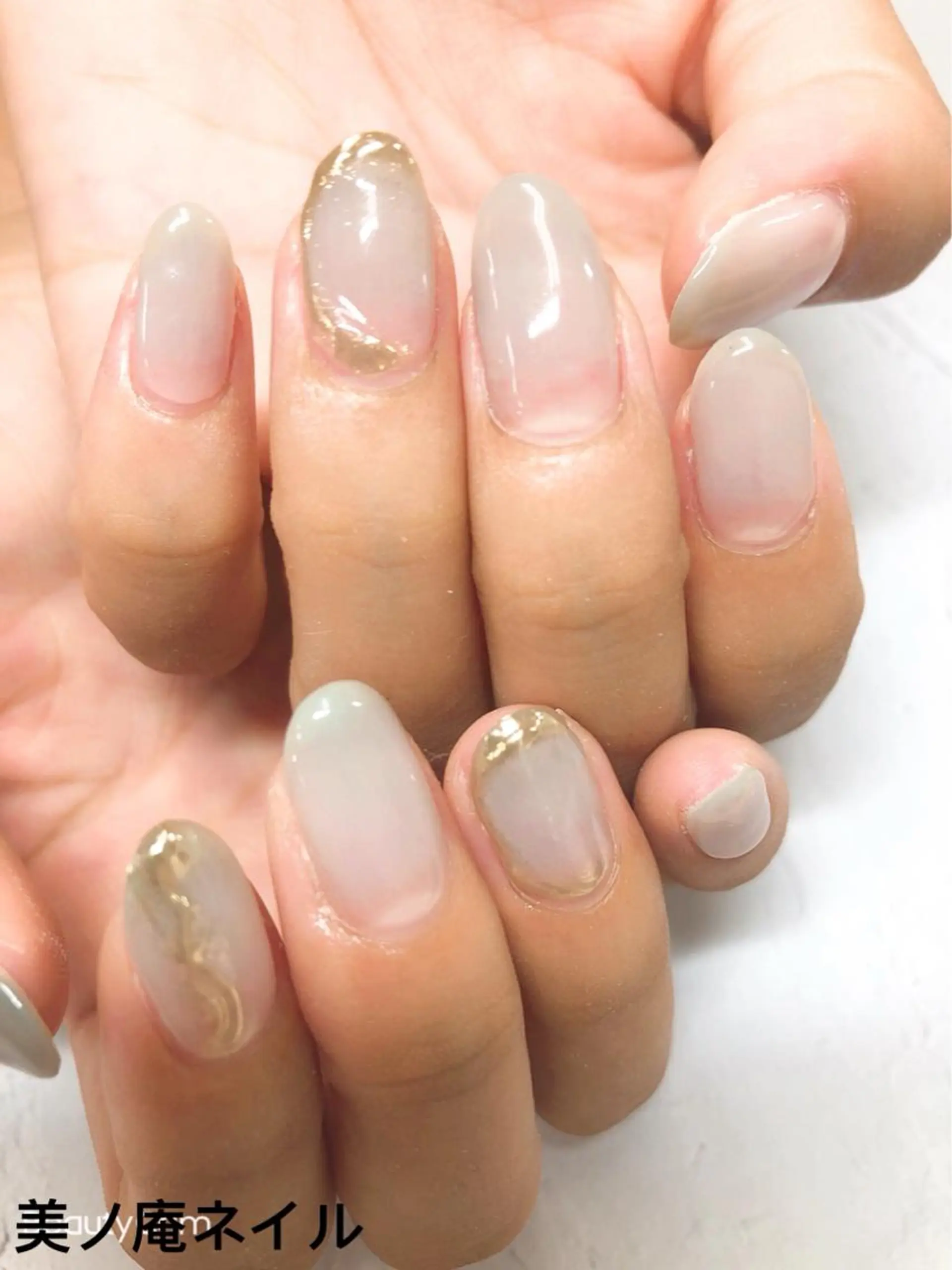 ネイル 美ノ庵ネイルサロン メトロポリタン前店のネイルデザイン