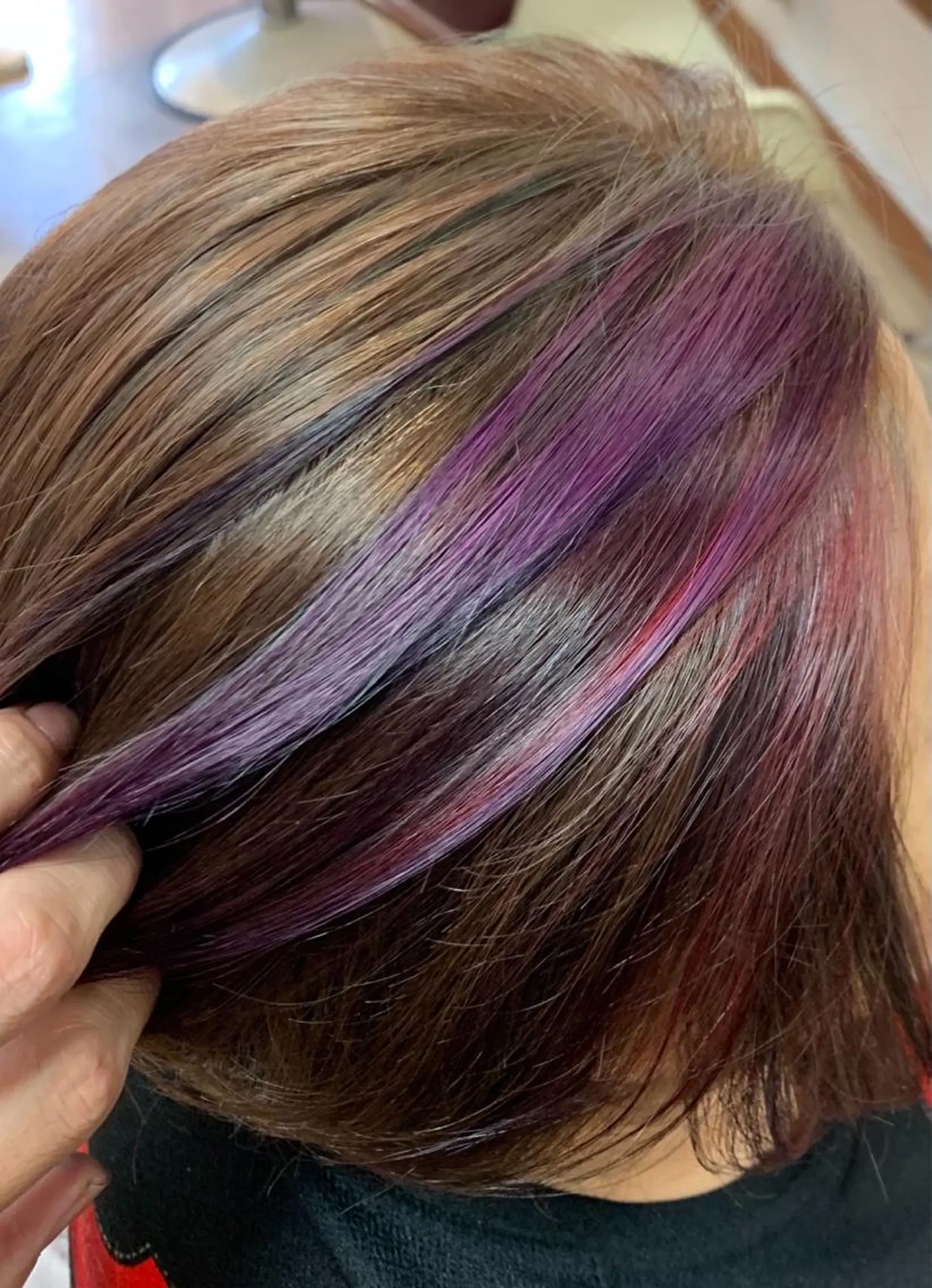 ミディアム chill out 南塚口本店のヘアスタイル