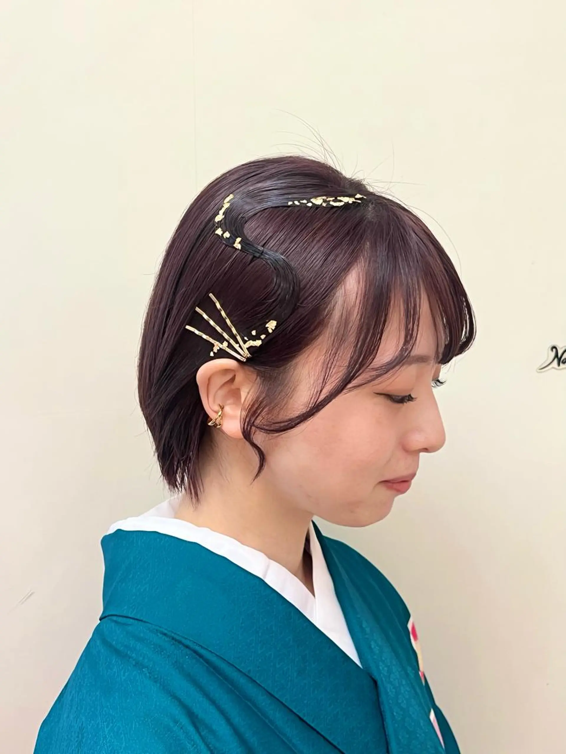 ショート ヘアアレンジ Ofhair 柴田咲喜のエステ・リラクイメージ