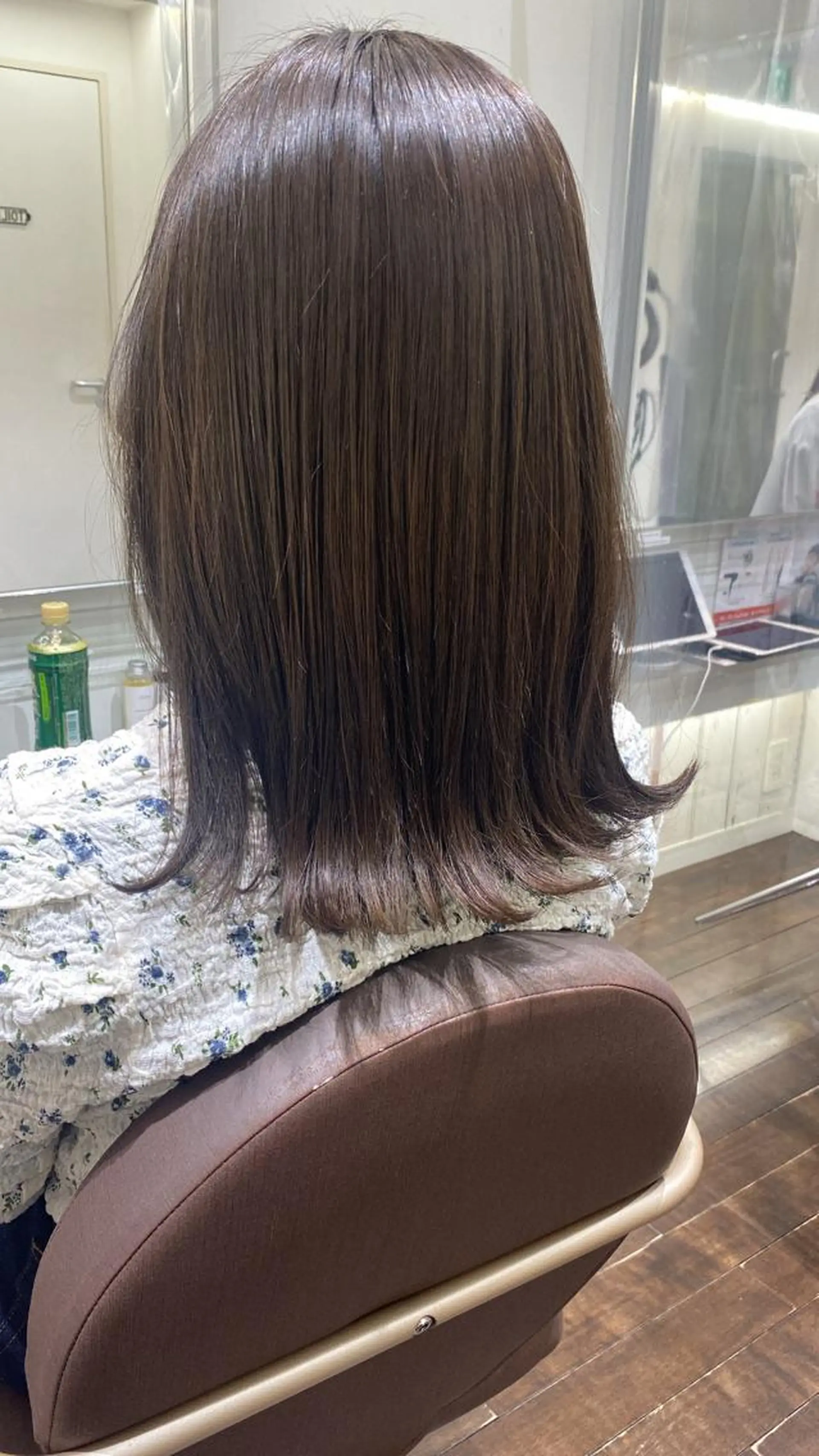 セミロング カラー 🎗️【ヘアセット 美眉】吉川玲🎗️のヘアスタイル