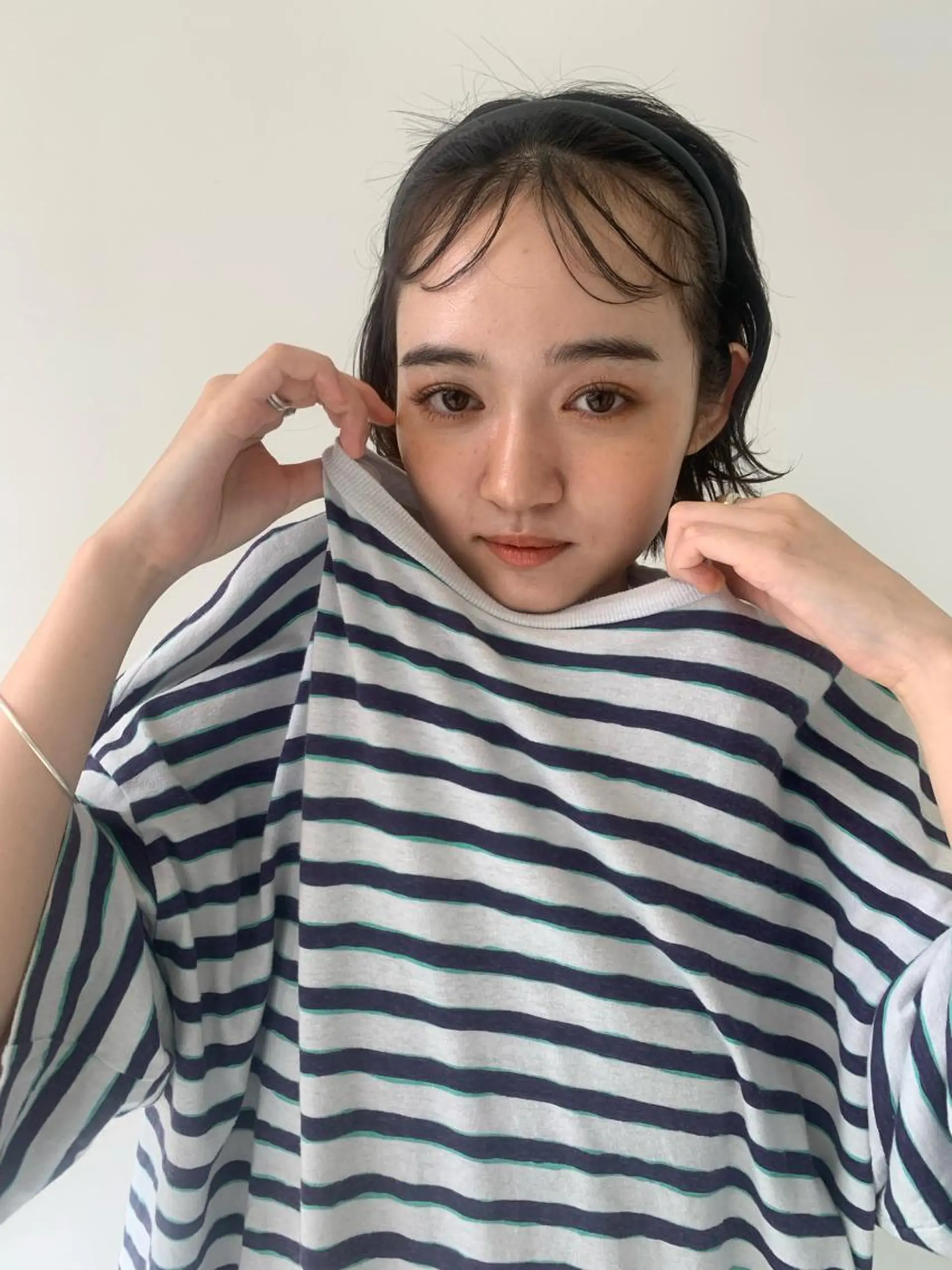 ショート カラー ダークグレー ダークグレージュ グレージュ ボブ ボブ/顔まわりカット 💫大澤奈緒美のヘアスタイル