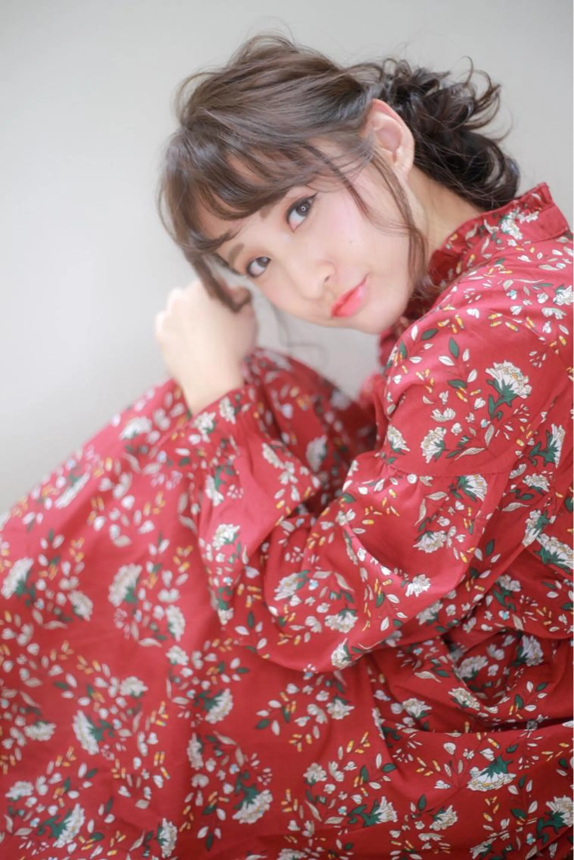 ロング カラー ヘアアレンジ 伊藤 裕貴のヘアスタイル