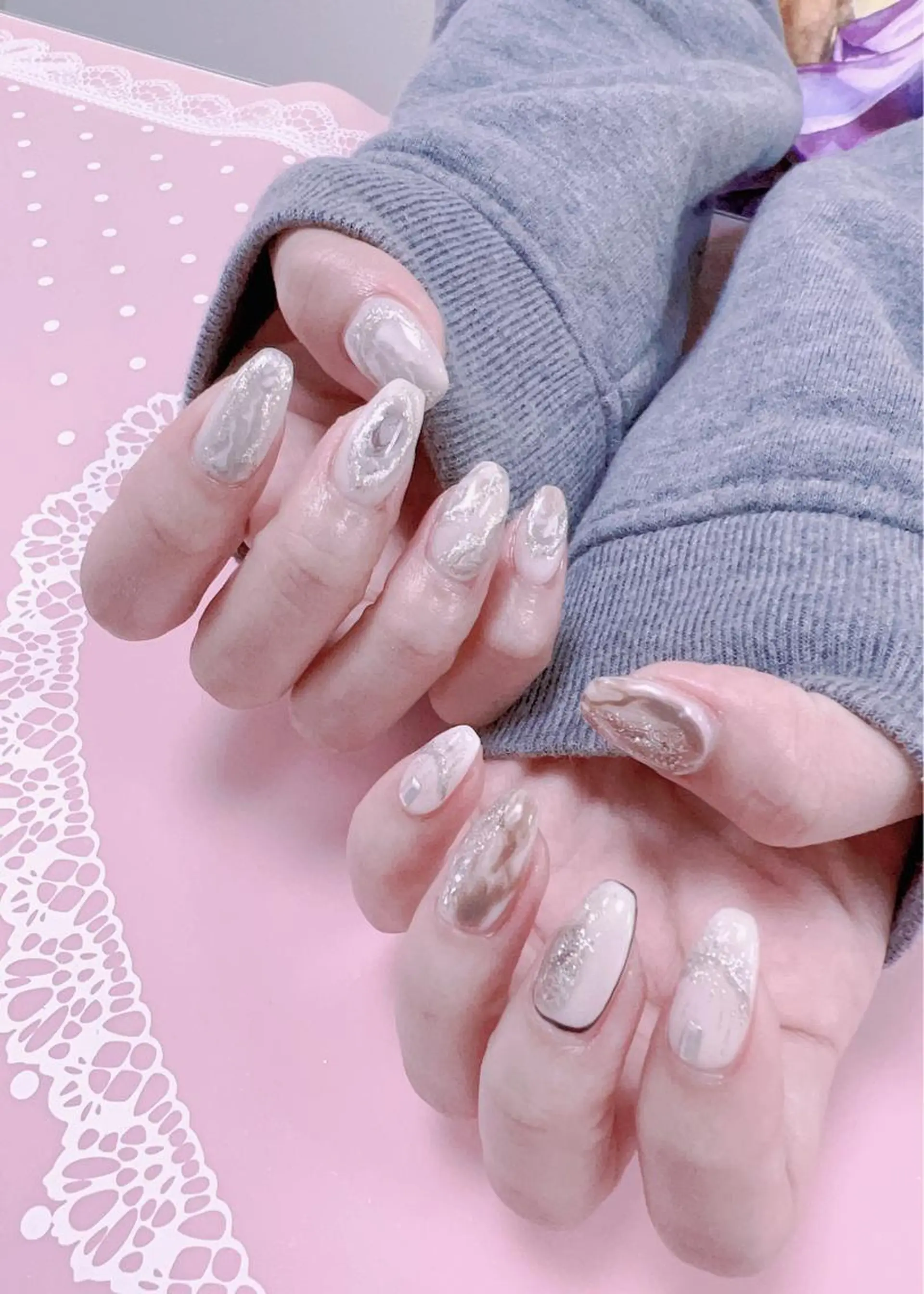 ネイル はぴねす所属・横浜 美夢のネイルデザイン