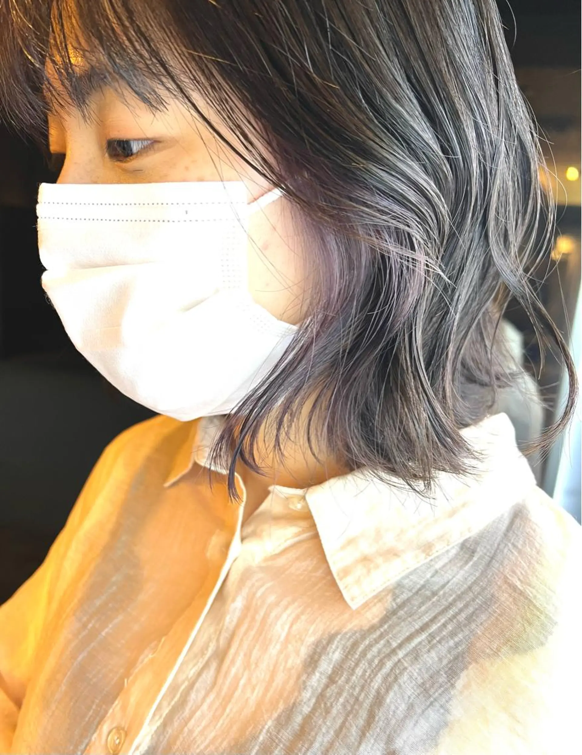 ショート カラー バイオレットカラー 💎透明感カラー特化 💎TAISEIのヘアスタイル