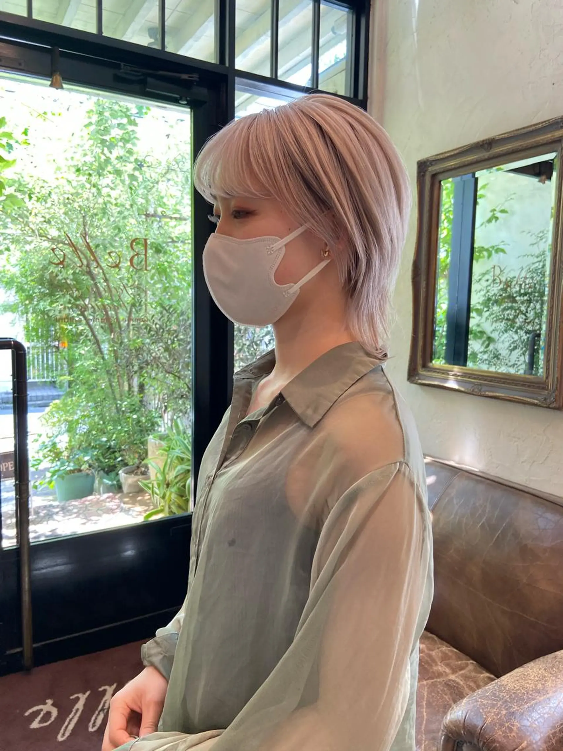 カラー ブリーチ ハイトーンカラー ダメージレス美容師 🌱水島侑理のヘアスタイル