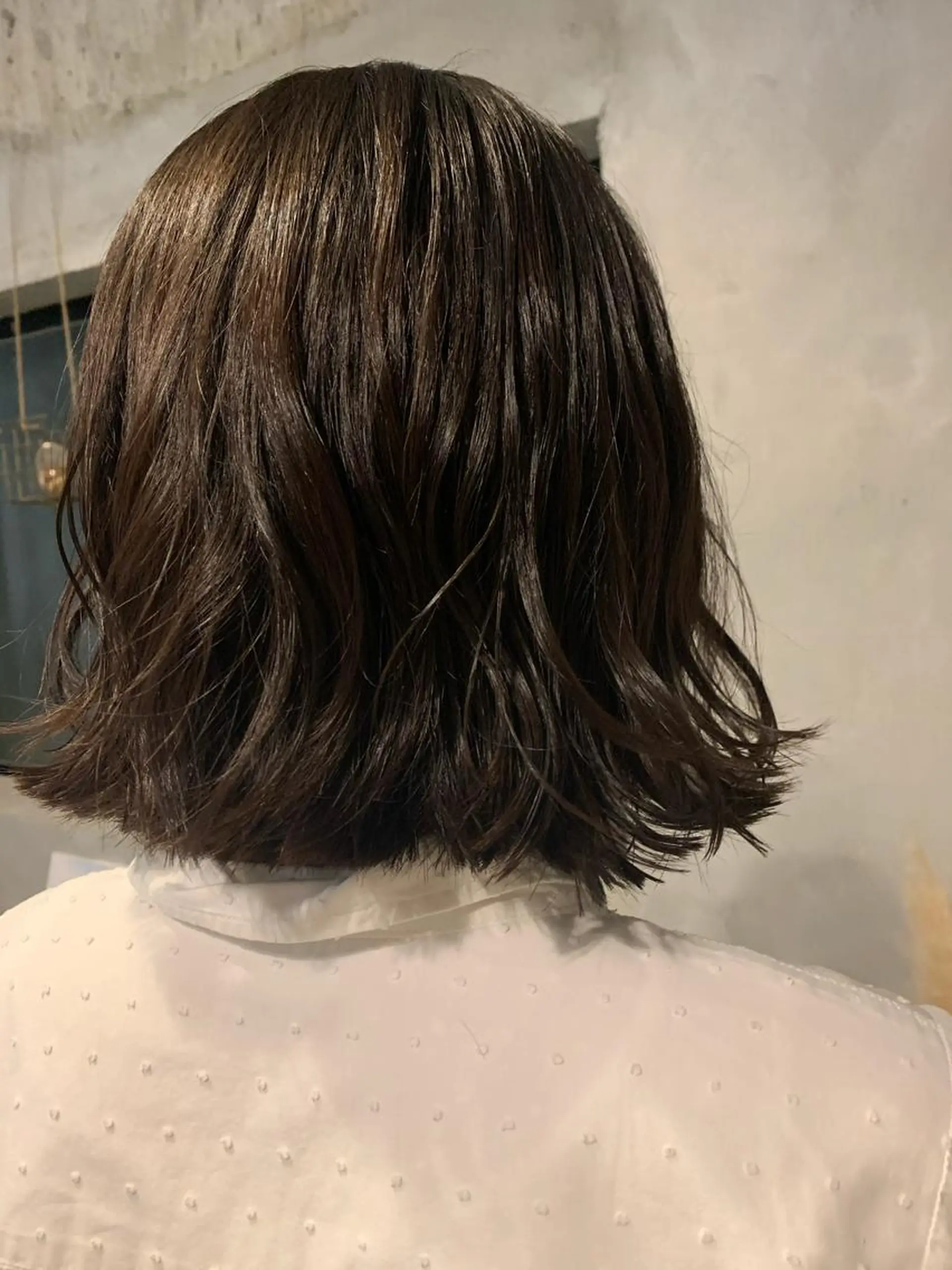 ミディアム Asti blanche所属・ブリーチなしWカラー /地毛風/小林凪沙のヘアスタイル