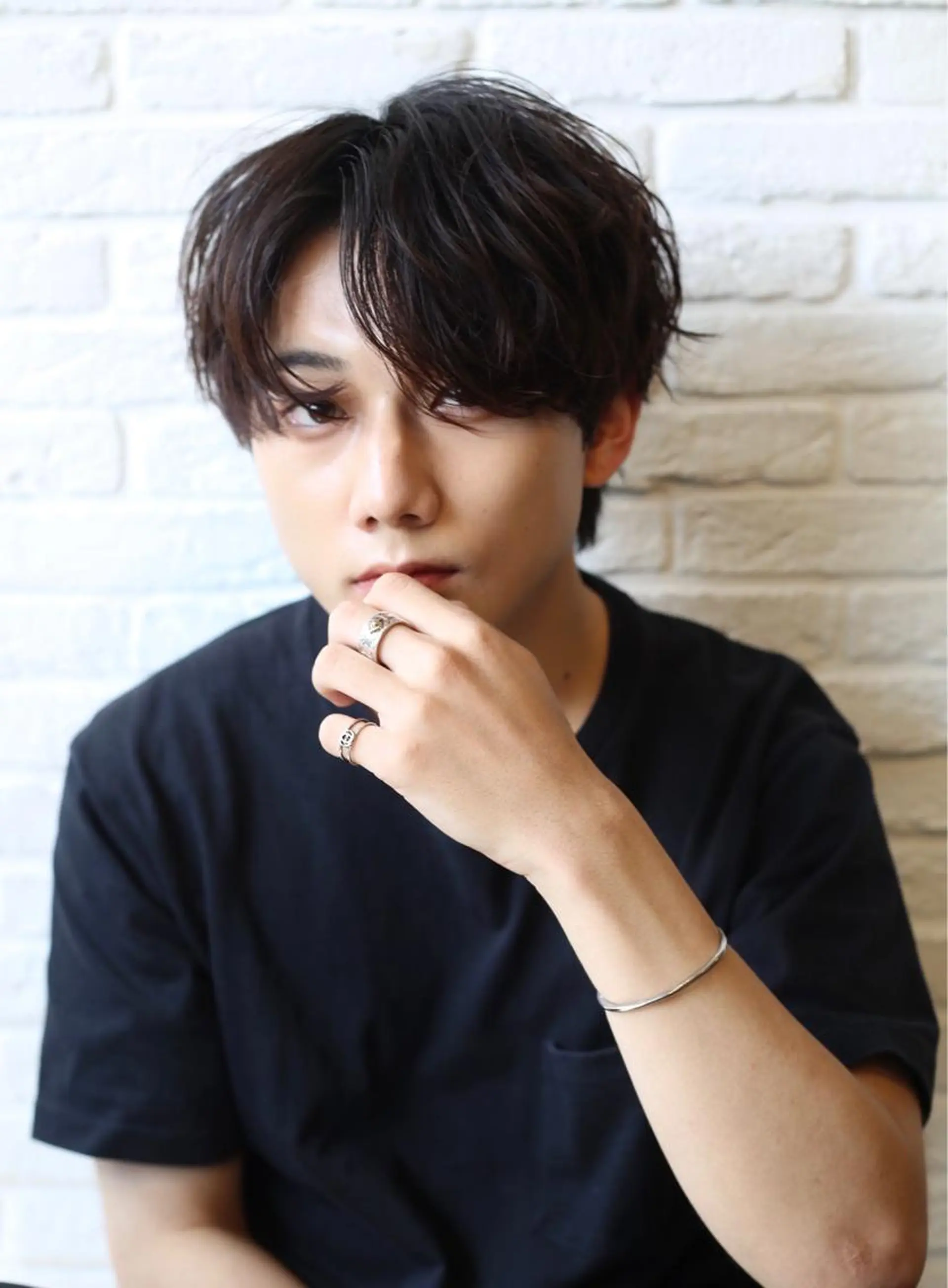 ショート カラー パーマ メンズ カルマパーマ メンズパーマ カット パーマ 🌞メンズパーマ ONOE💈のヘアスタイル