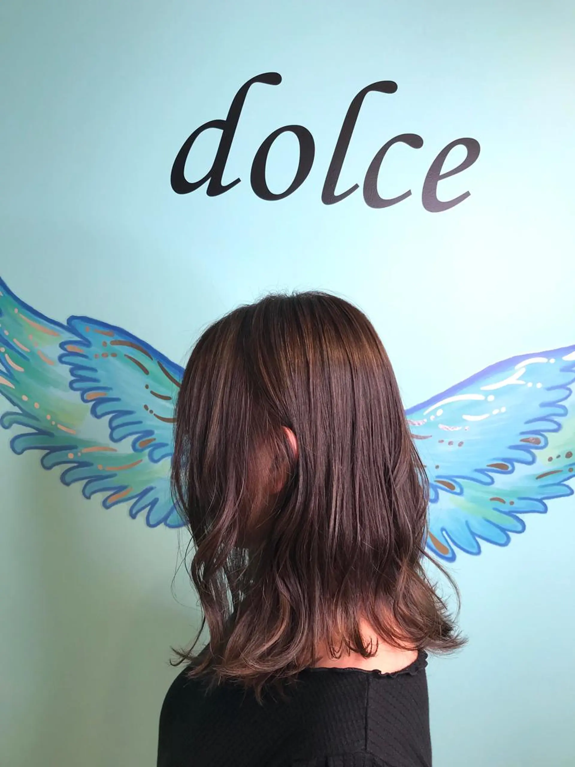 セミロング カラー パーマ CODE.LINE 静岡伝馬町所属・浦田侑希 CODE.LINEのヘアスタイル