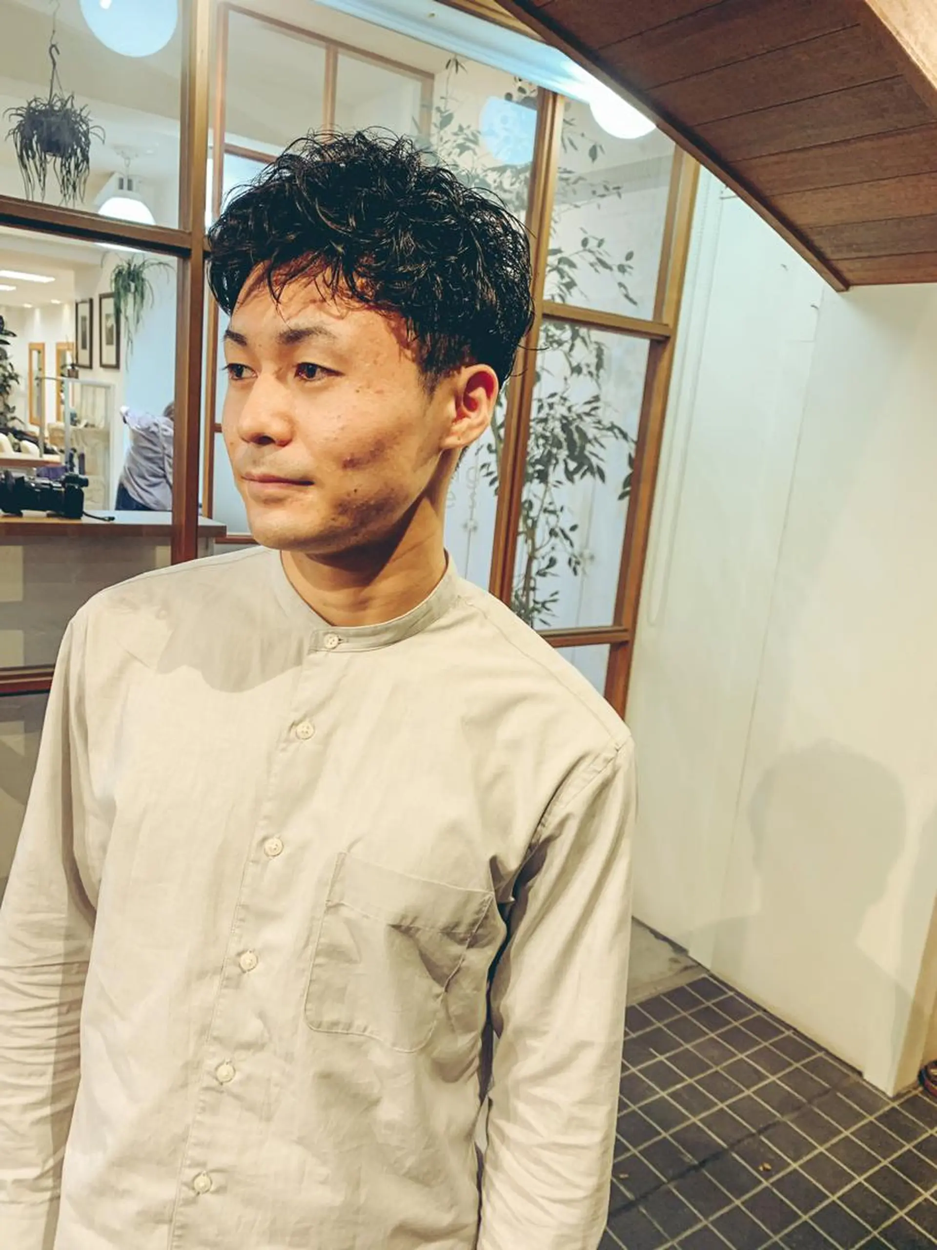 ショート パーマ つくばUtooe's 副店長　寺沢颯のヘアスタイル