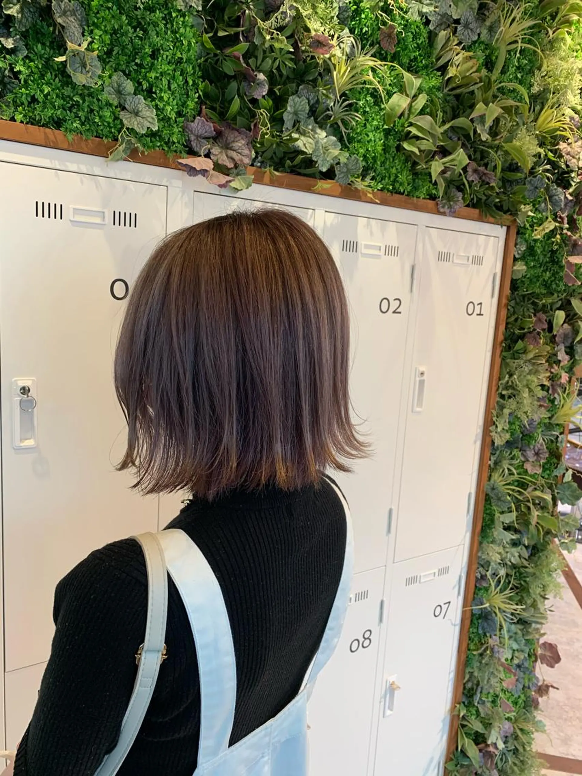 ショート カラー ブリーチ グレージュ バイオレットカラー バイオレットグレージュ カット ヘアカラー トリートメント 髪質改善/白髪ぼかし KENTAのヘアスタイル