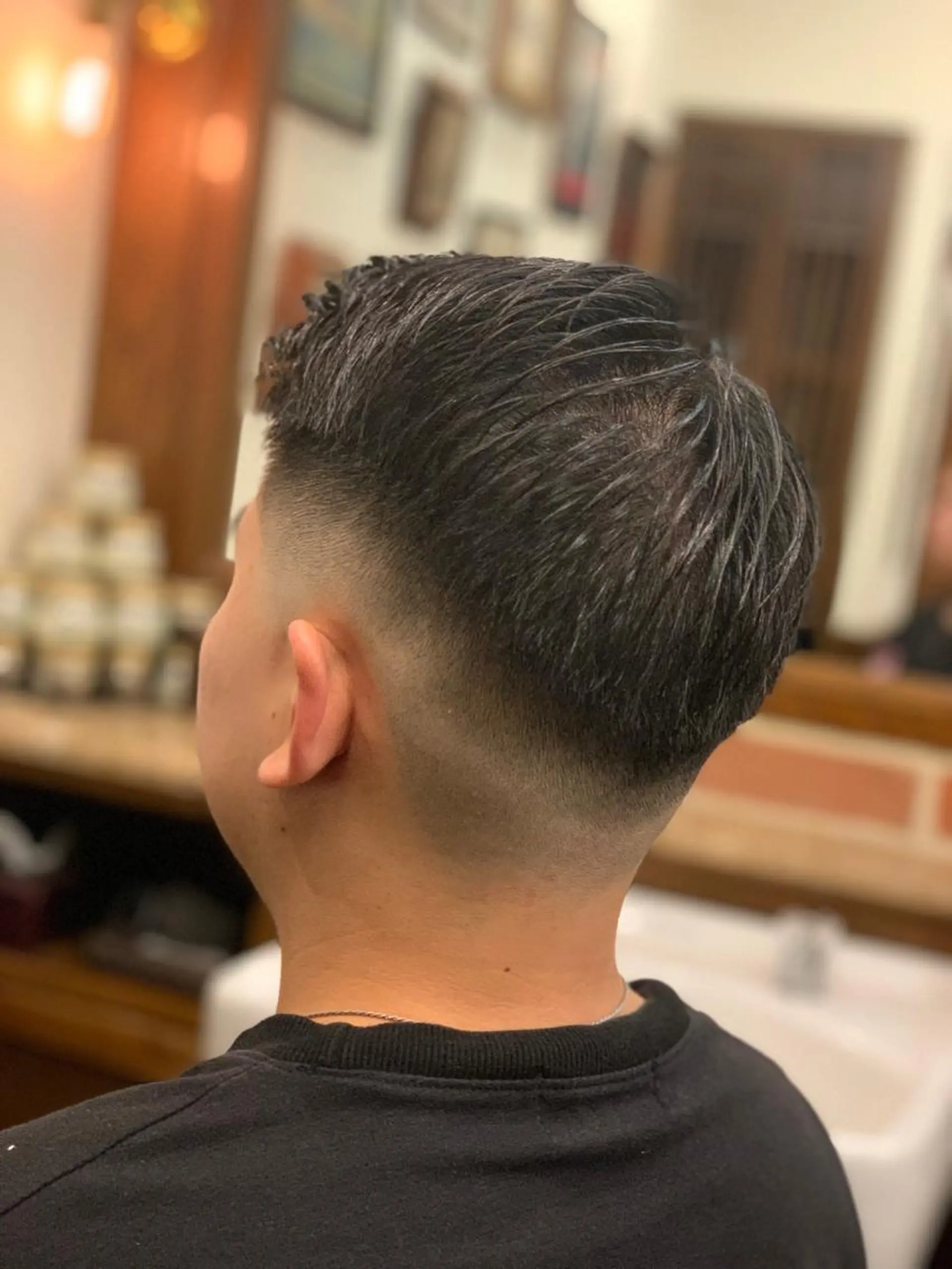 ショート メンズ カット ヒロ銀座 バーバーショップ神楽坂所属・ひらお あおとのヘアスタイル