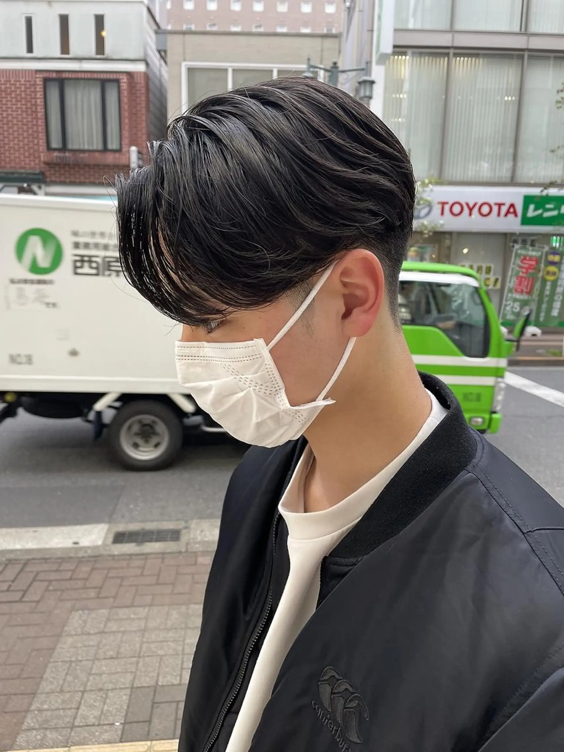 メンズ ニュアンスネイル/ ボブ/まちゃこのヘアスタイル