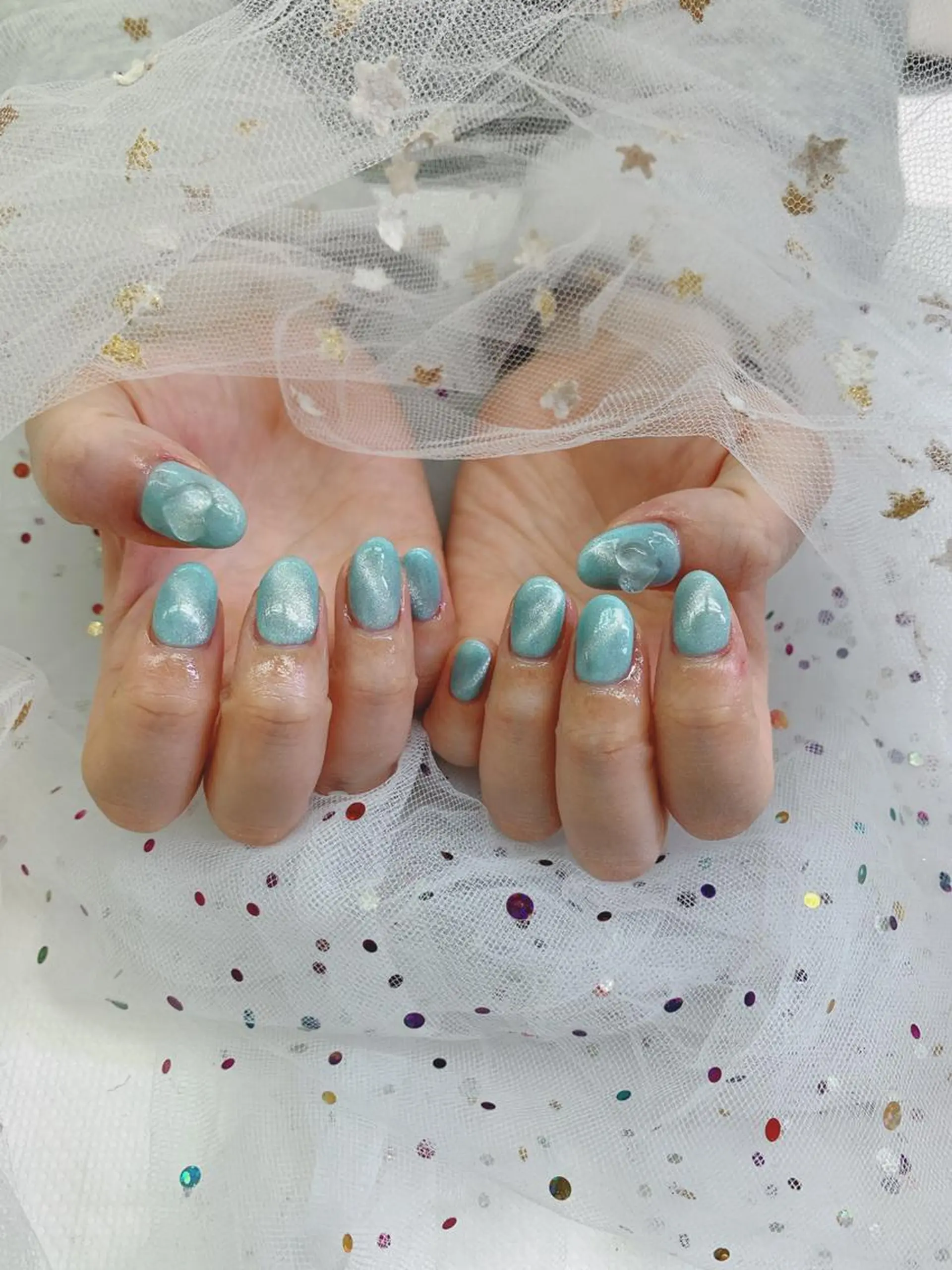 ネイル 🦋ネイルサロン ブラン🌈ゆりのネイルデザイン