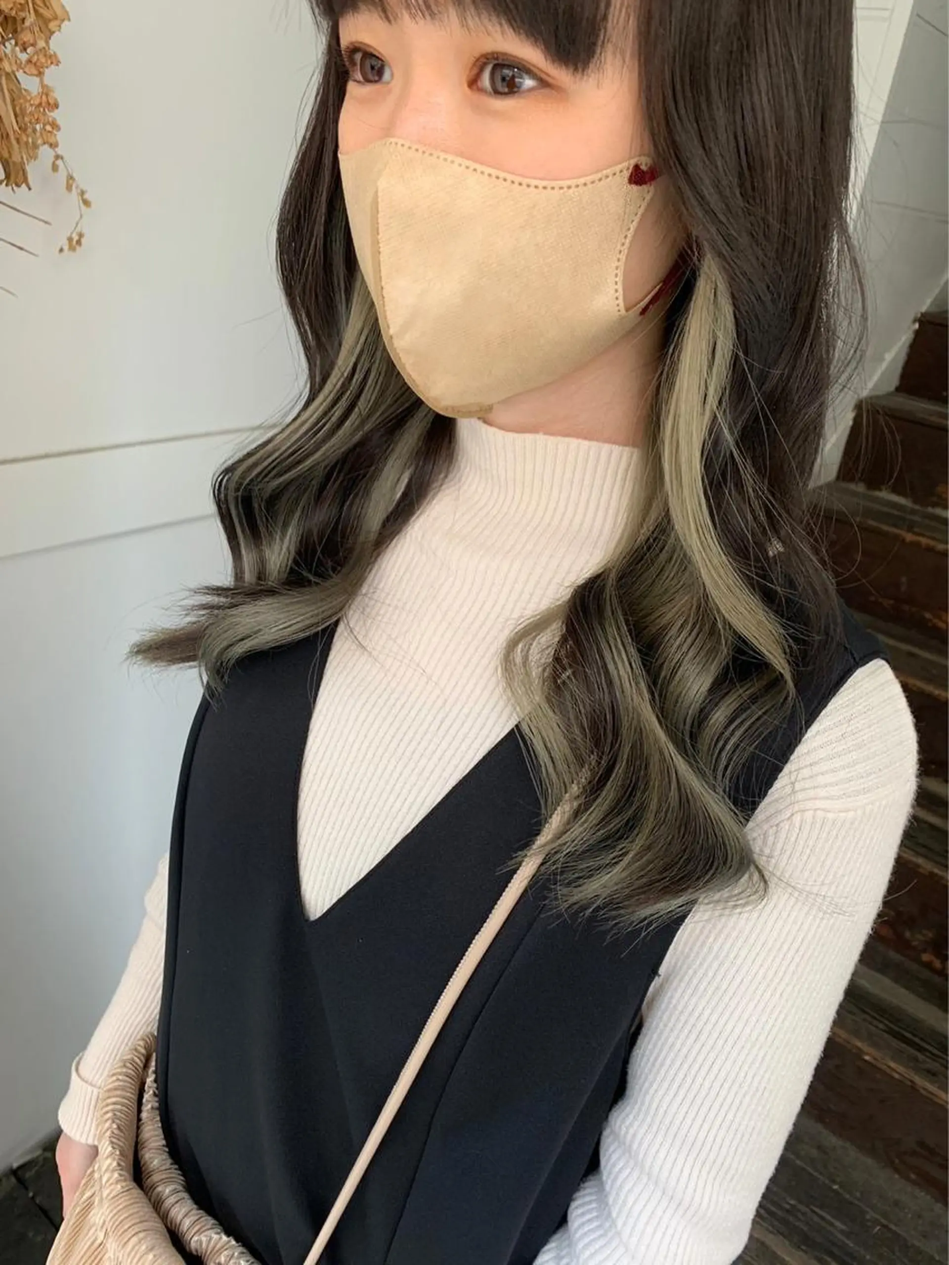 ミディアム 髪質改善・ハイトーン 🌈SENAのヘアスタイル