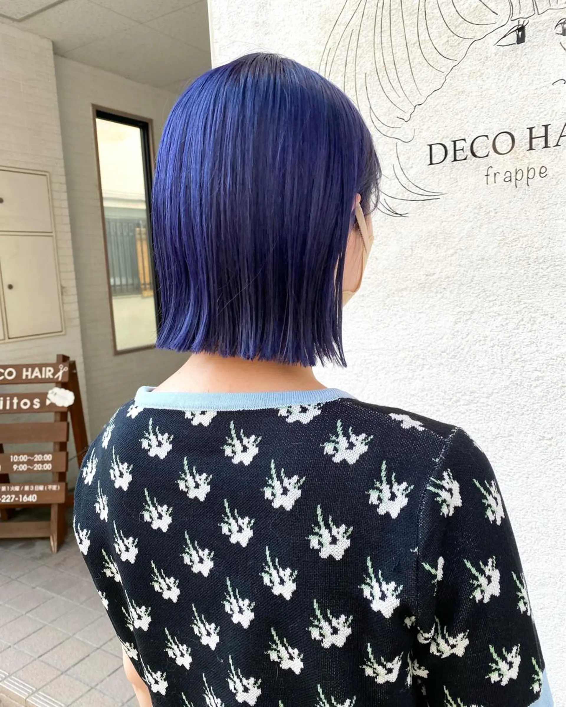 カラー ブリーチカラー よねだまことのヘアスタイル