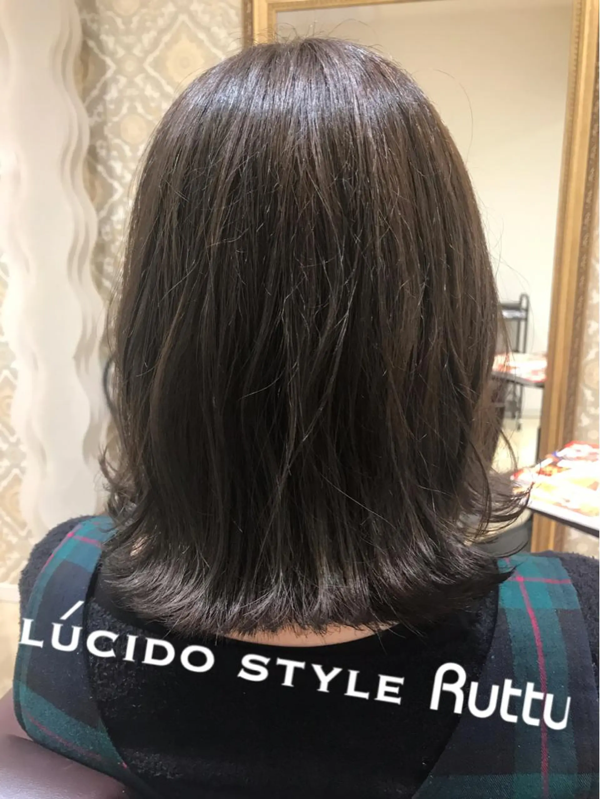 ミディアム カラー 透明感カラー カット ヘアカラー アザマ　ヤスカツ _rosso 川口のヘアスタイル