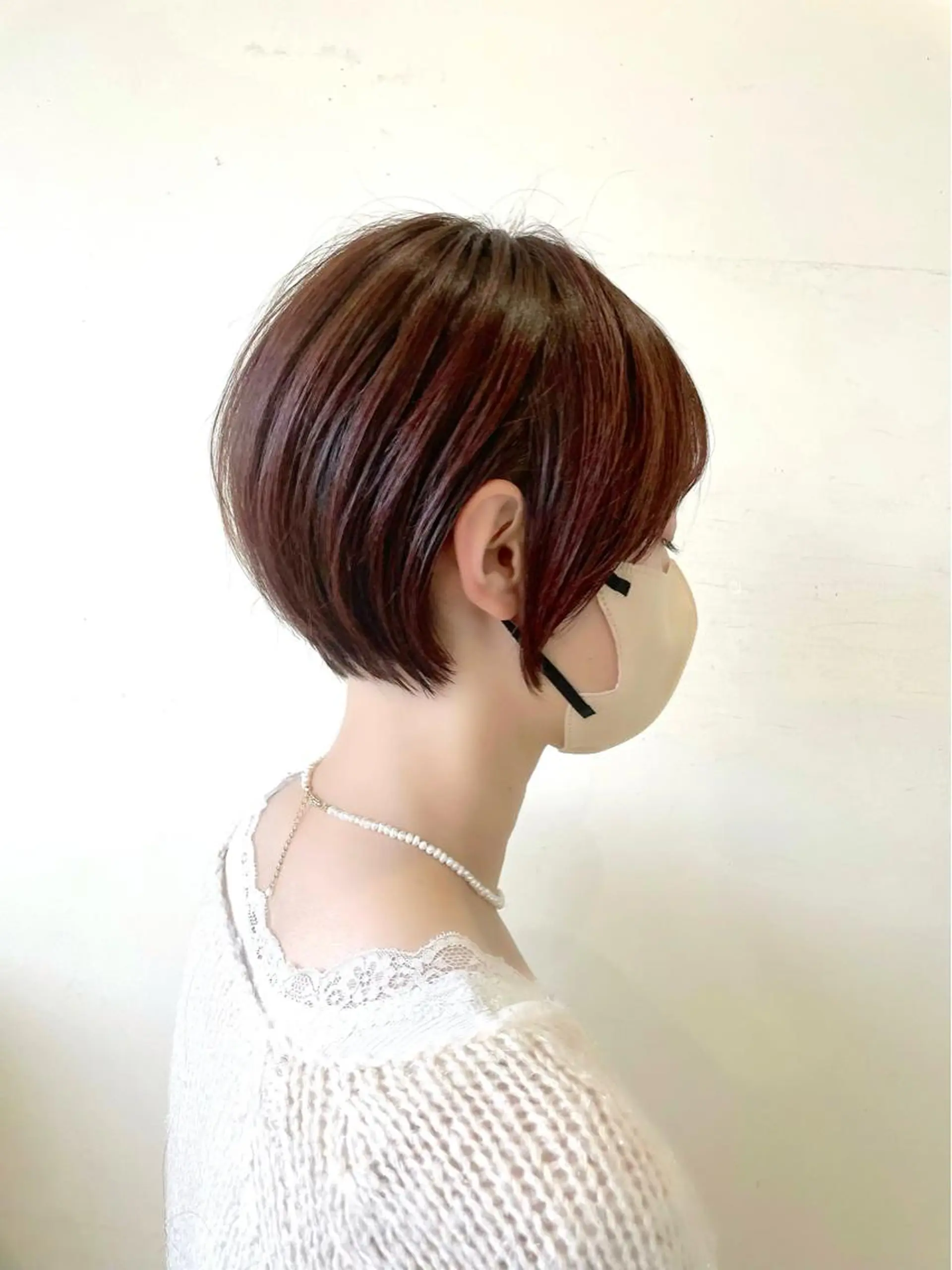 ショート ショートショートボブ うるはのヘアスタイル