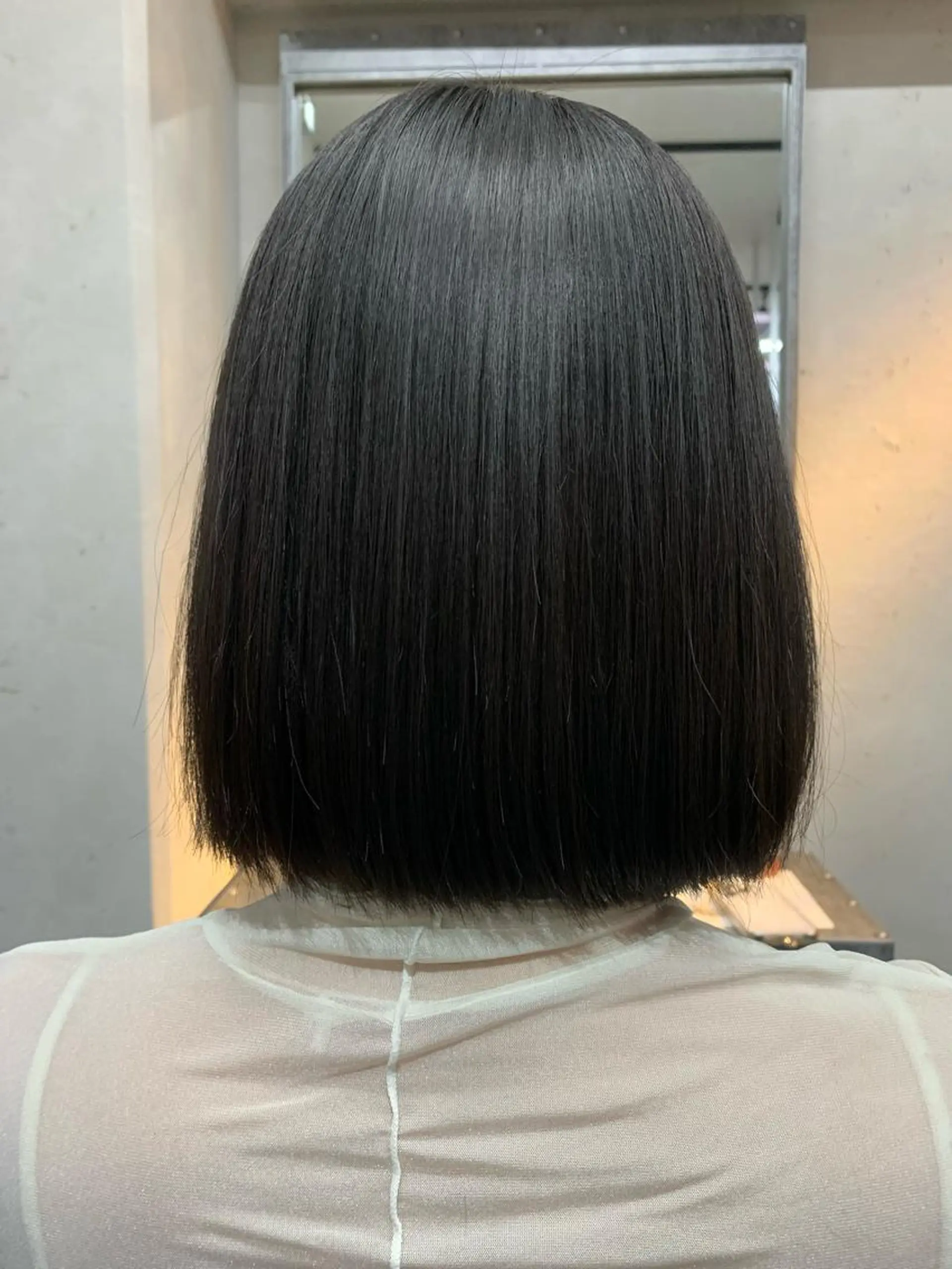 ショート カット 縮毛矯正 トリートメント 1日1名様限定価格 /髪質改善中山のヘアスタイル