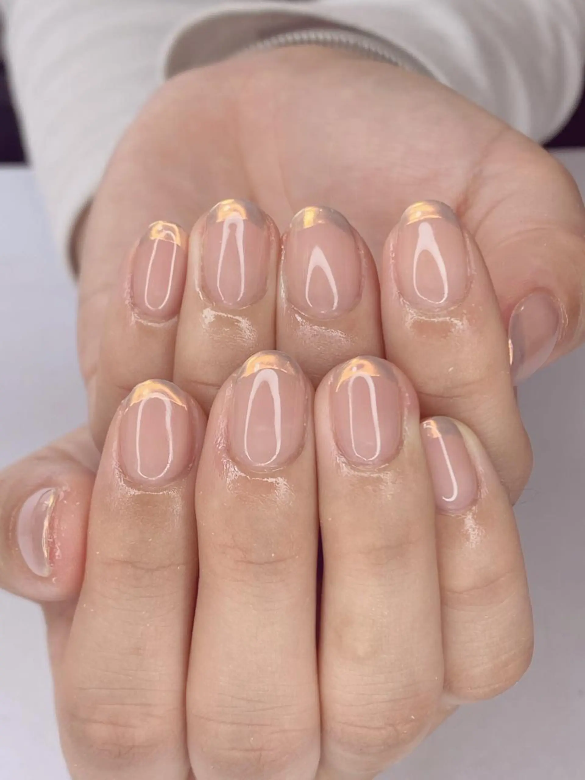 ネイル アニマル柄 アートネイル オーロラネイル 桜ネイル クリアネイル Ｎail Ｓalon ertiのネイルデザイン