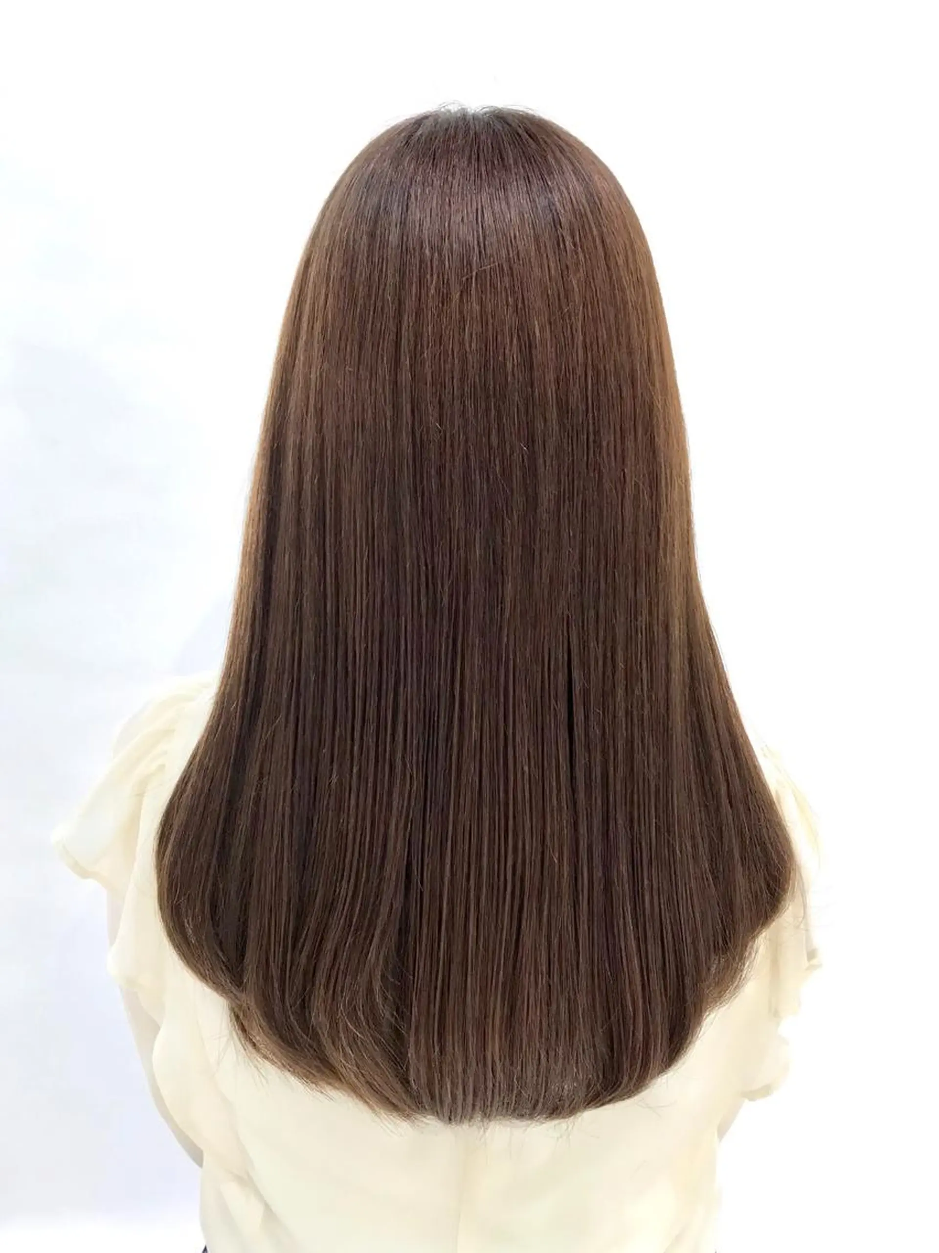 セミロング パーマ 透明感カラーブリーチ 🌼シゲモトアヤ🌼のヘアスタイル