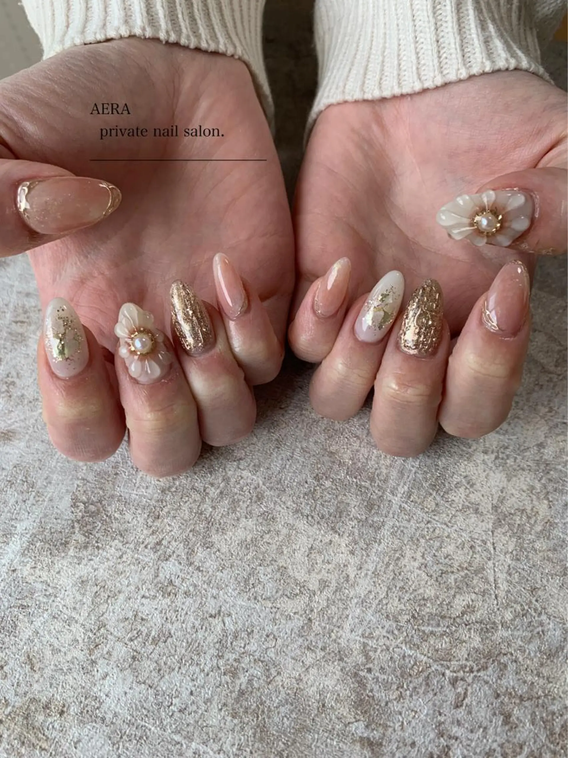 ネイル AERA nail shino🐱⸝꙳のネイルデザイン