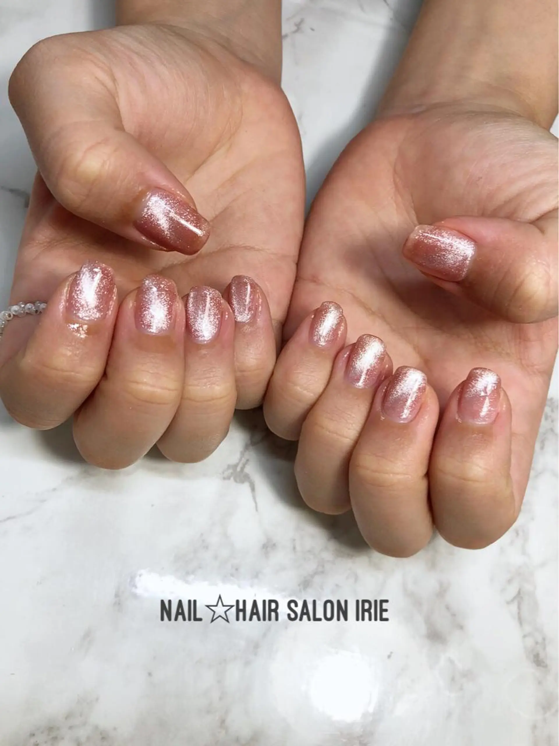 ネイル ハンドネイル ハンドケア Hair salon Irie所属・與儀 知佳のネイルデザイン