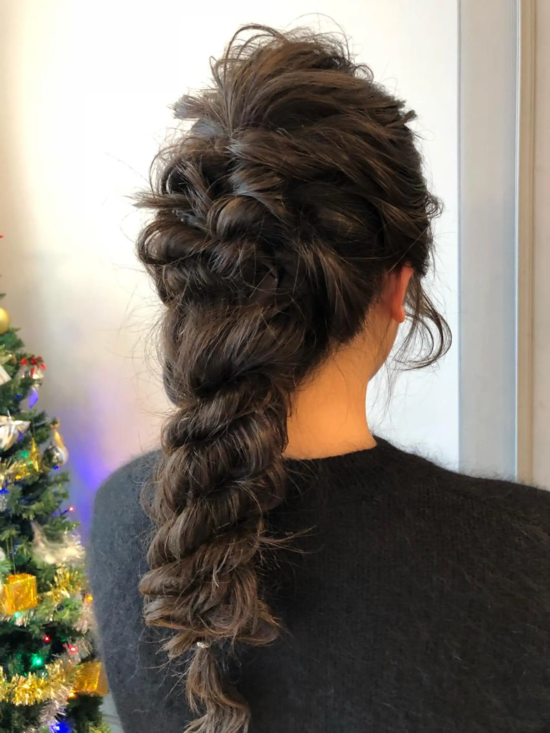 ロング カラー ヘアアレンジ レイヤーカット✂️ 横浜No1♡下鳥翔子のヘアスタイル