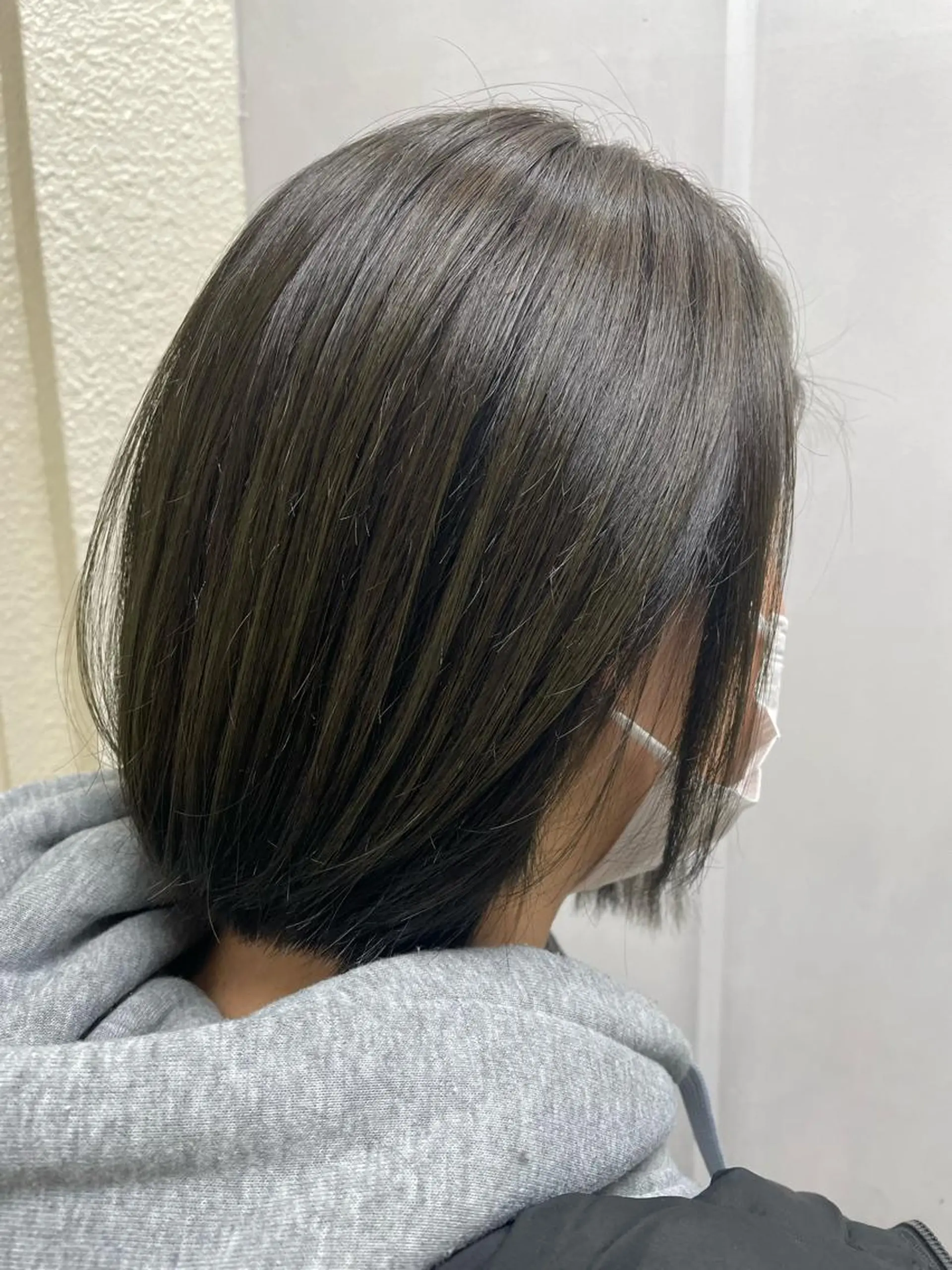 カラー グレージュ 前田リサコ🌹 ✨艶髪職人のヘアスタイル