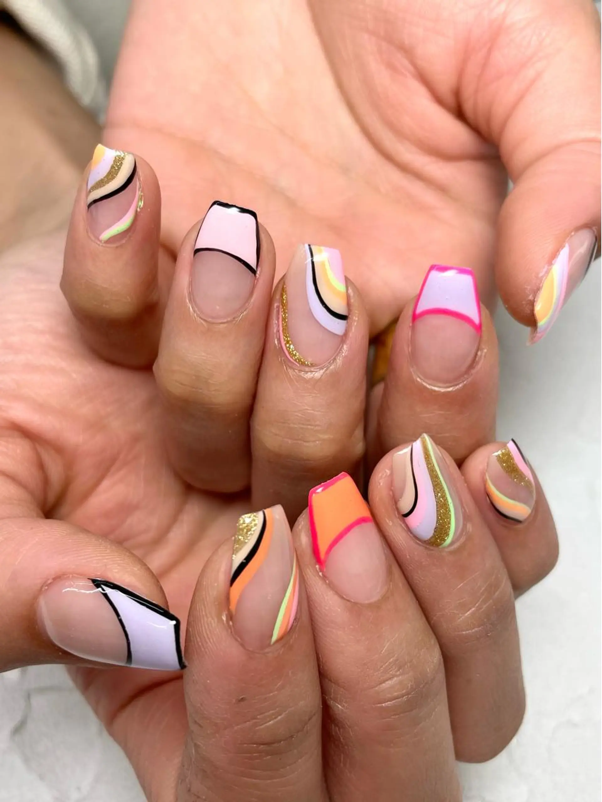 ネイル フレンチネイル Nail salon Euphoriaのネイルデザイン