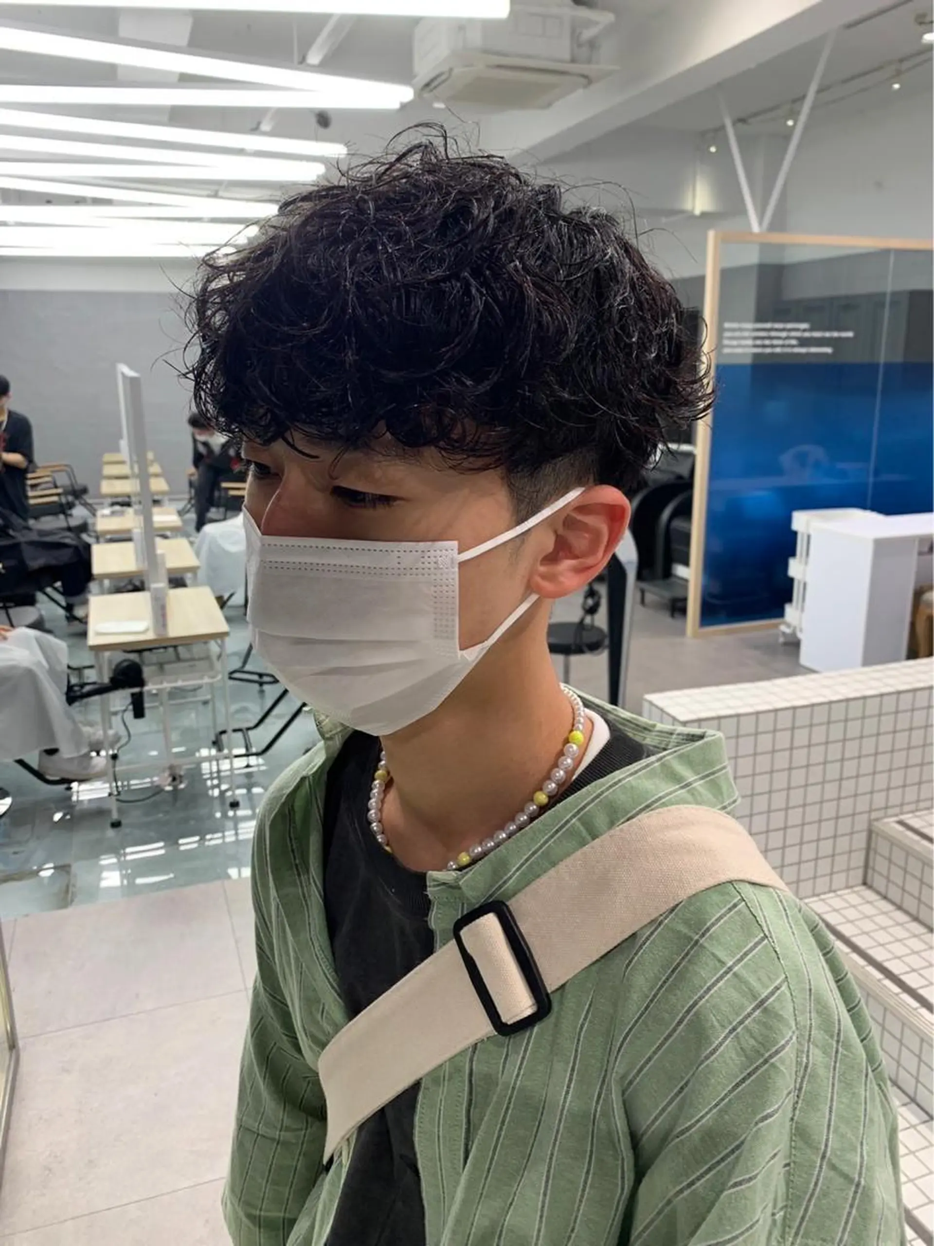 パーマ メンズ 新宿【メンズパーマ】 塩澤太一のヘアスタイル