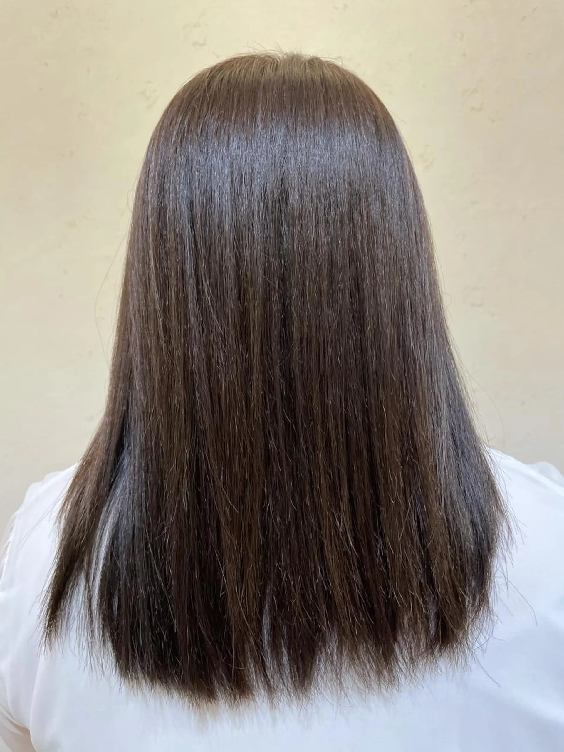 ミディアム カラー ベージュカラー CHIKA Rimのヘアスタイル