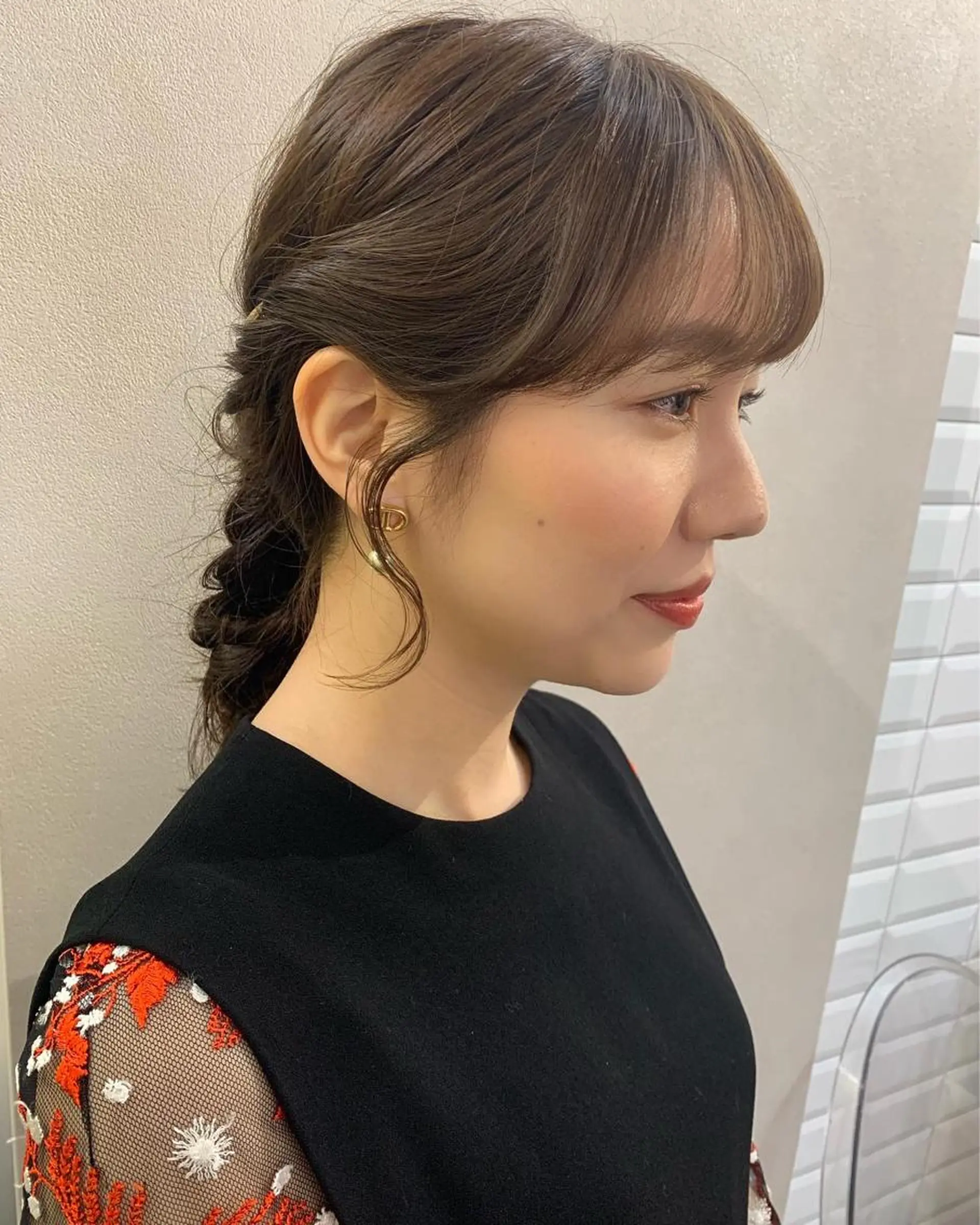 ロング ヘアセット hub hair レイヤー/透明感のヘアスタイル