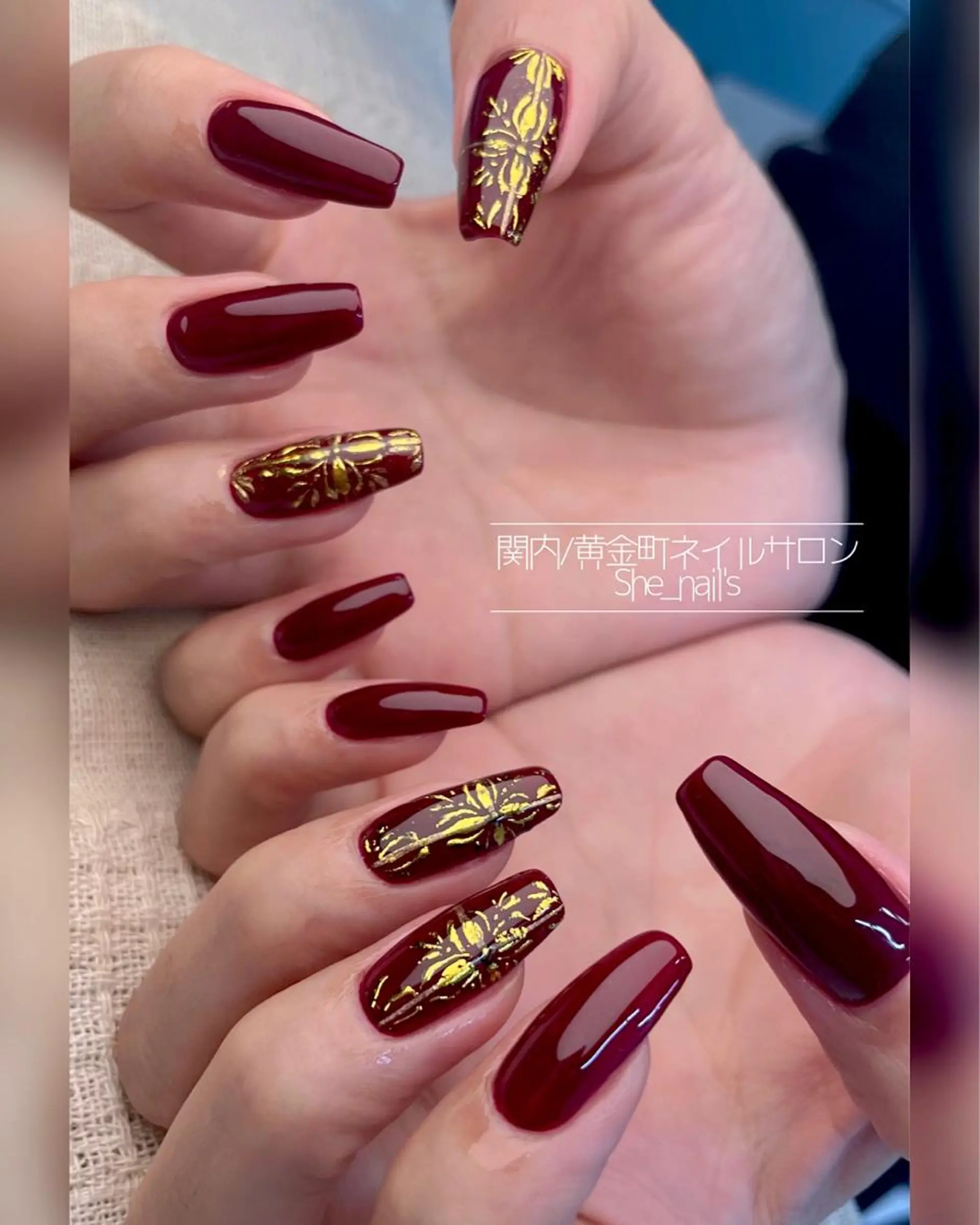 ネイル Blushオーナー Shiinaのネイルデザイン