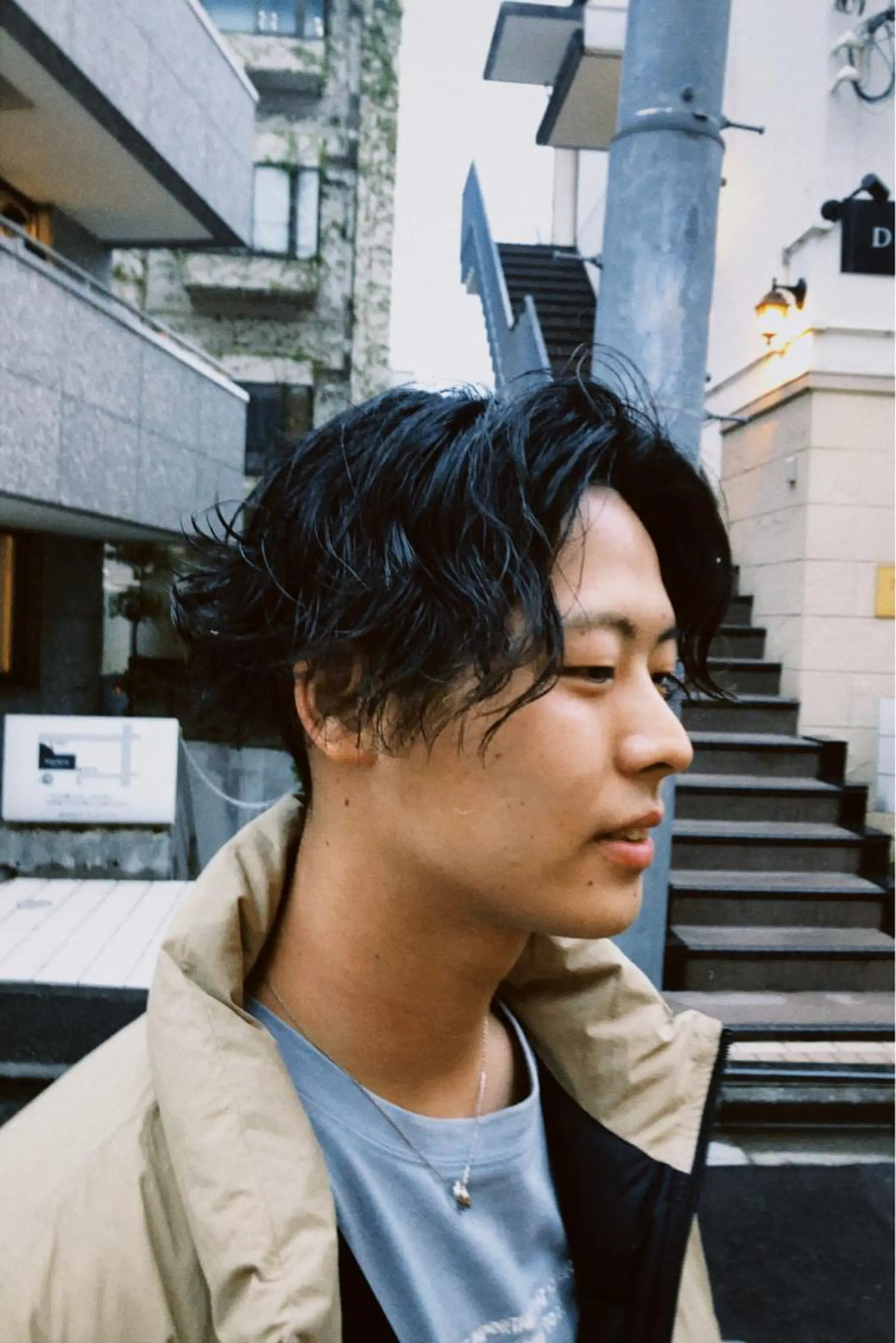 パーマ ヘアアレンジ メンズ カット パーマ トリートメント ヘアセット メンズ特化✂️栗原 侑也のヘアスタイル