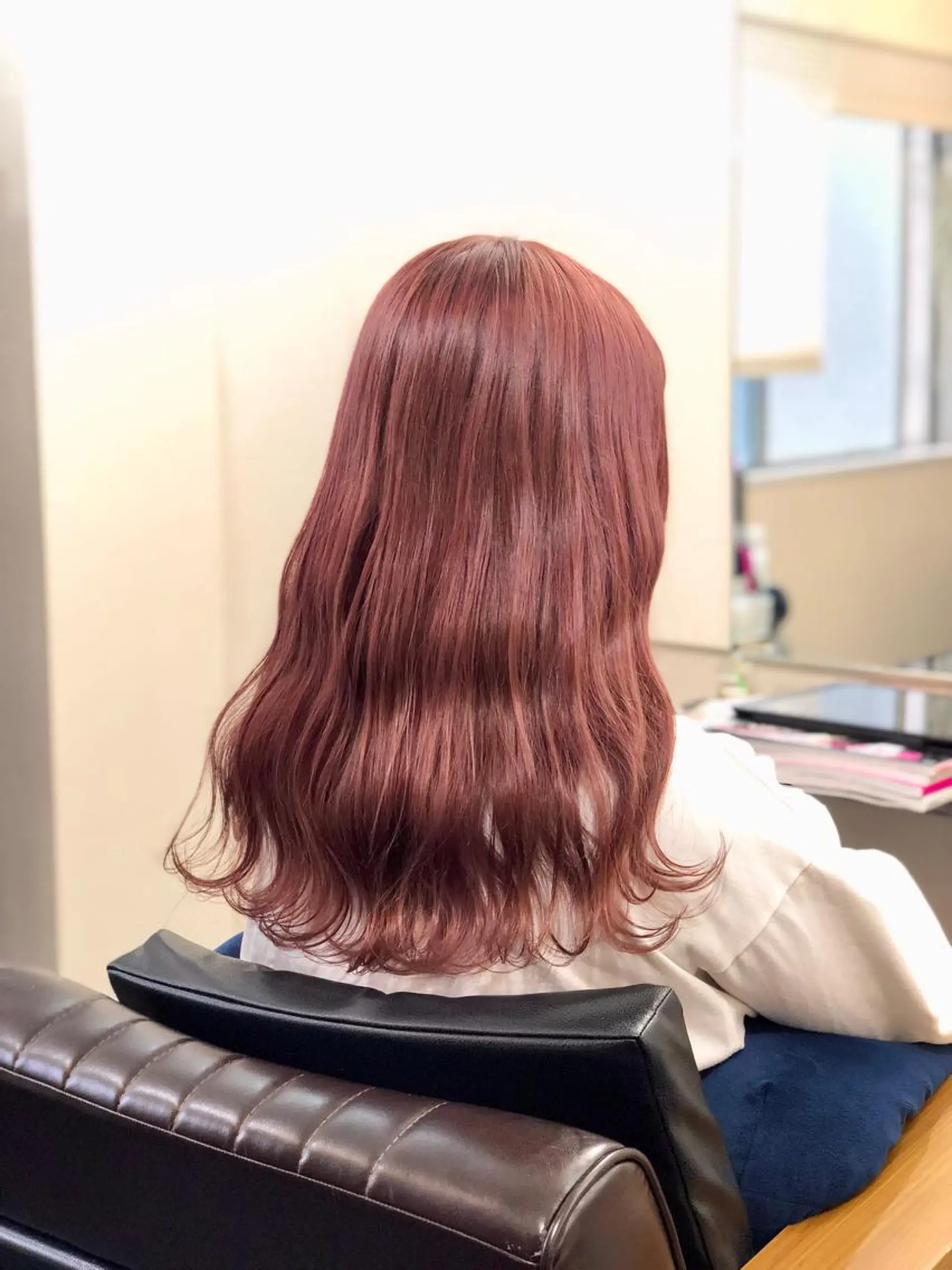 ロング カラー ピンクカラー ヘアカラー トリートメント 後藤 ユウキ/髪質改善🫧のヘアスタイル